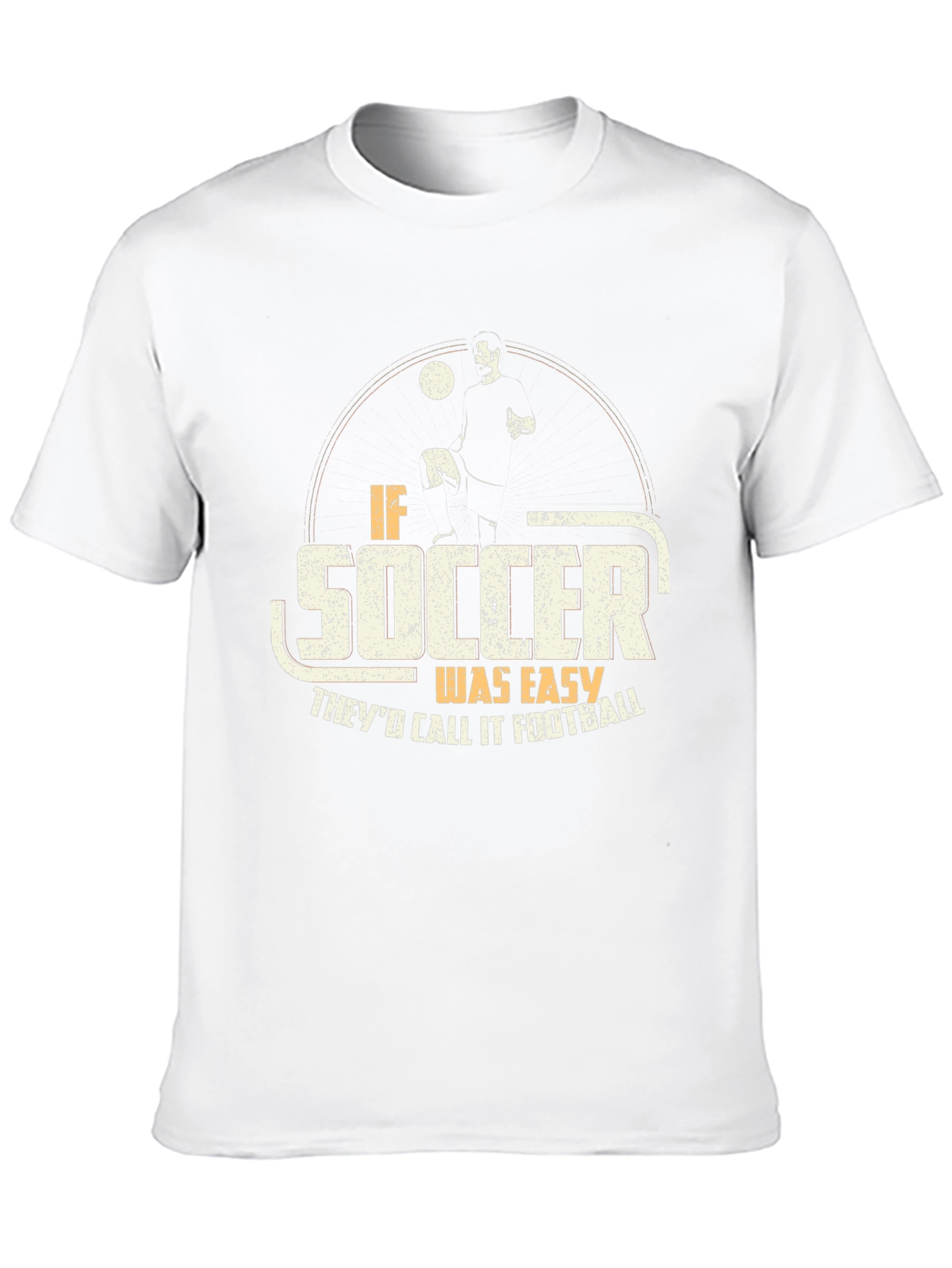 Funny Soccer Football T-Shirt for Athletes