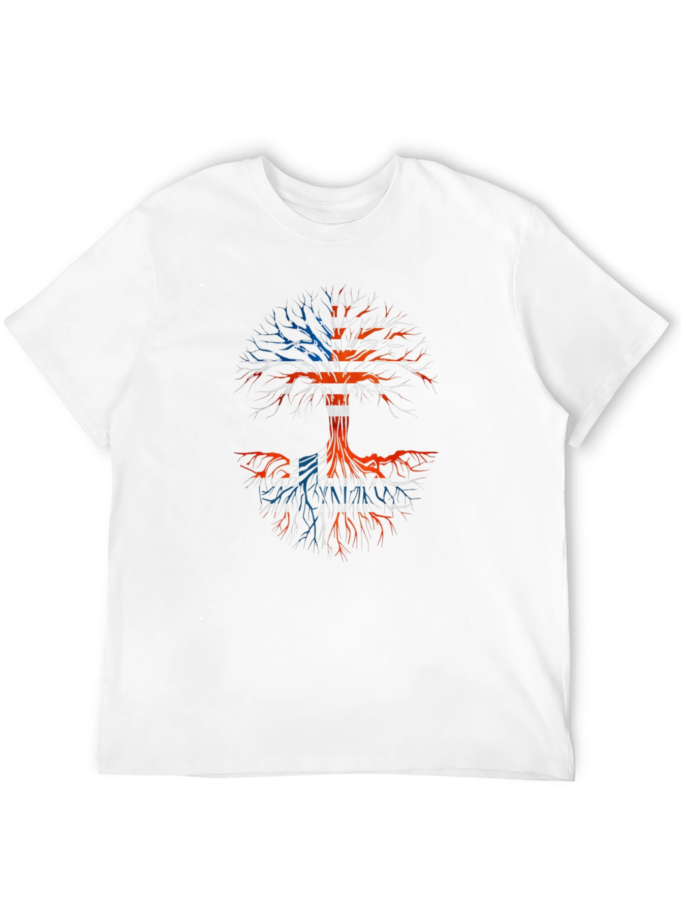 Union Jack Tree Black T-Shirt