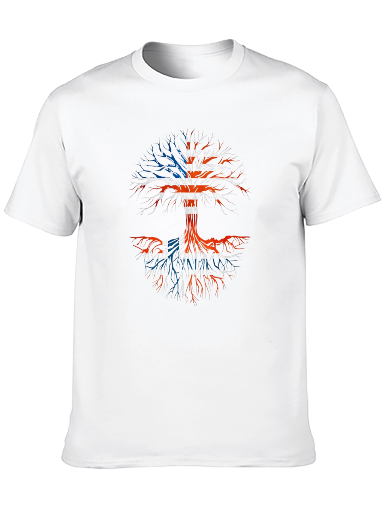 Union Jack Tree Black T-Shirt