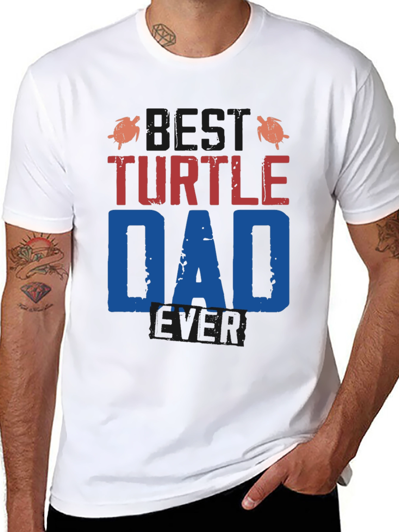 Best Turtle Dad Ever T-Shirt