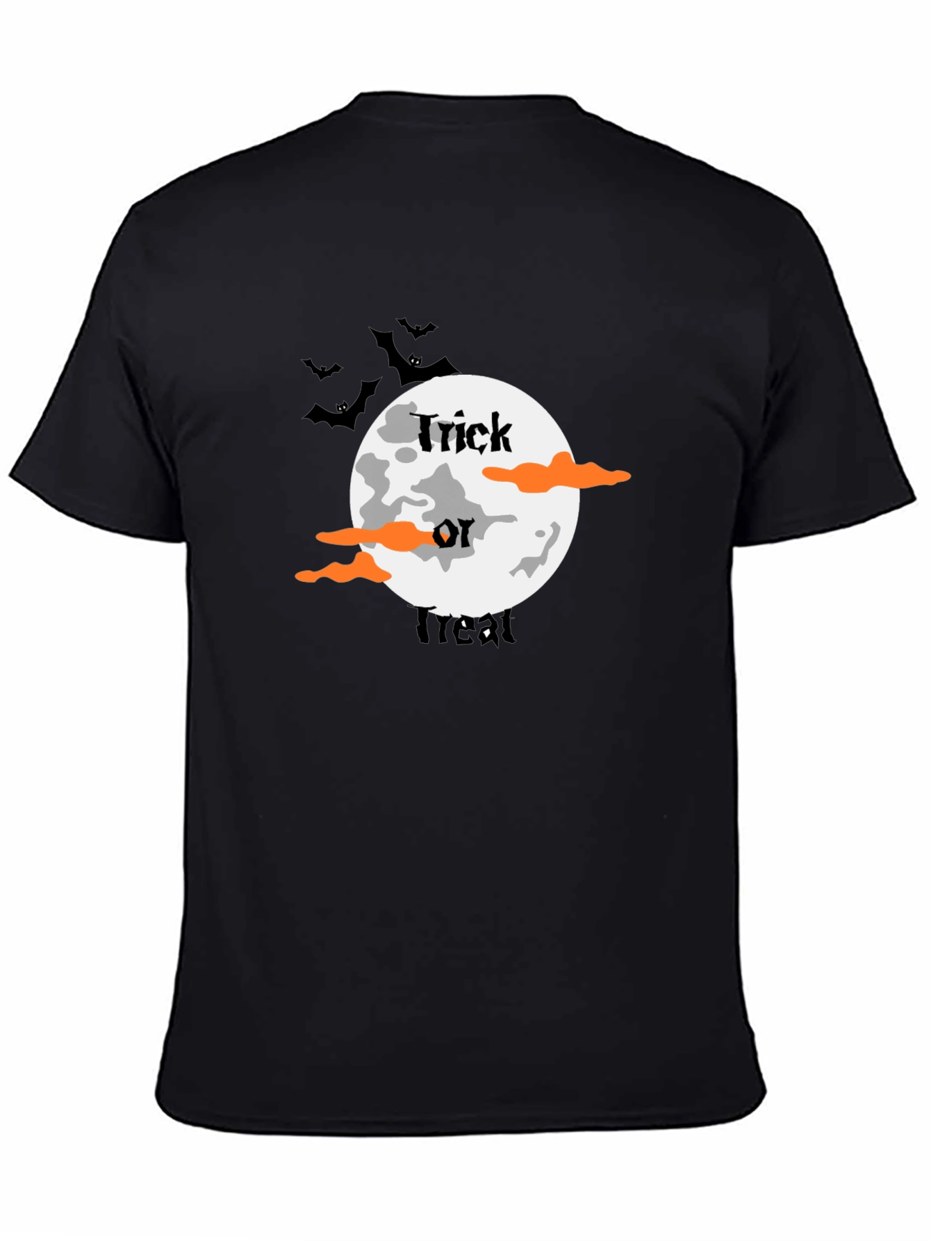 Halloween Trick or Treat Black T-Shirt