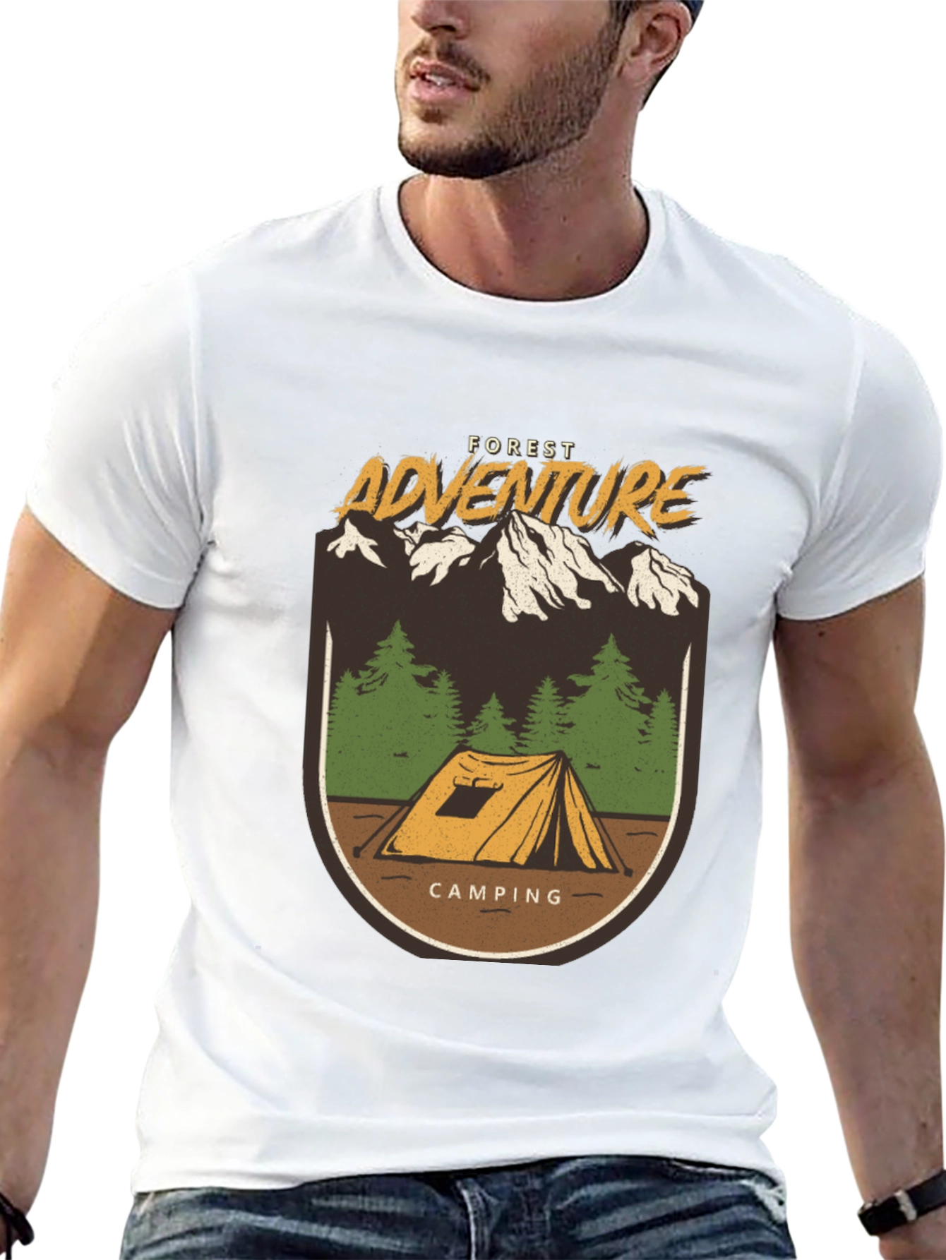 Forest Adventure Camping Graphic T-Shirt