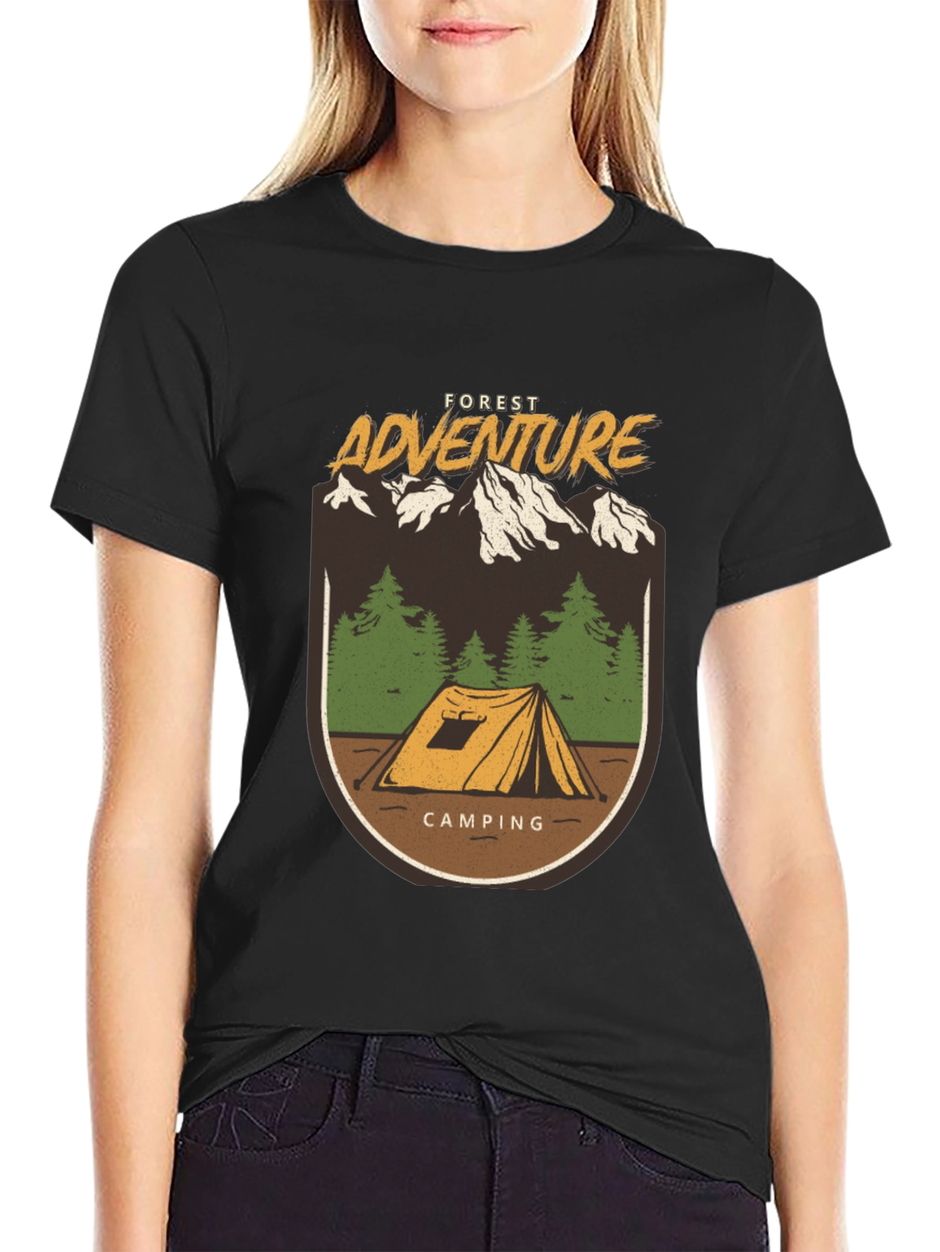 Forest Adventure Camping Graphic T-Shirt