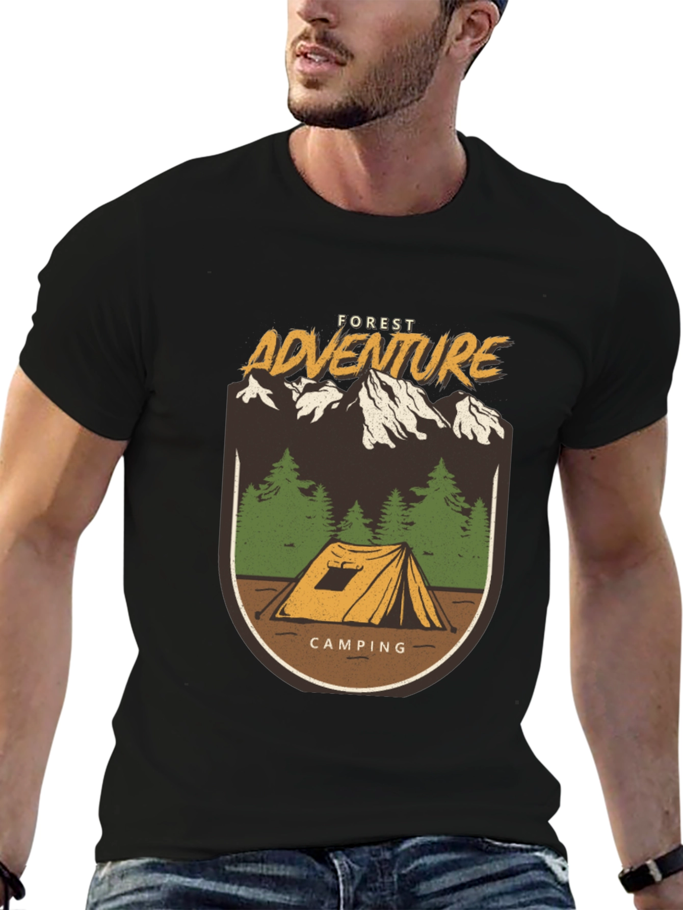 Forest Adventure Camping Graphic T-Shirt