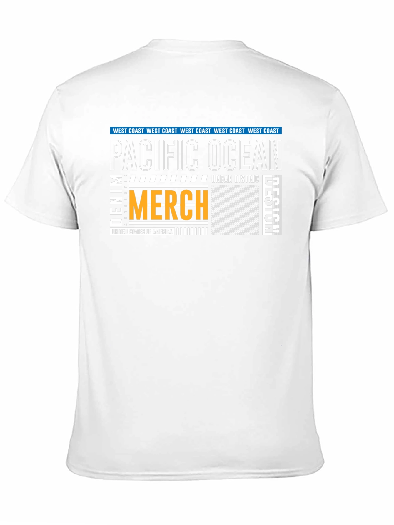 Pacific Ocean Graphic Print T-Shirt