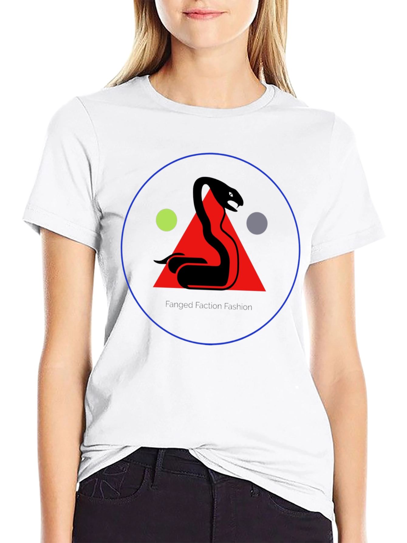Snake Emblem Black T-Shirt