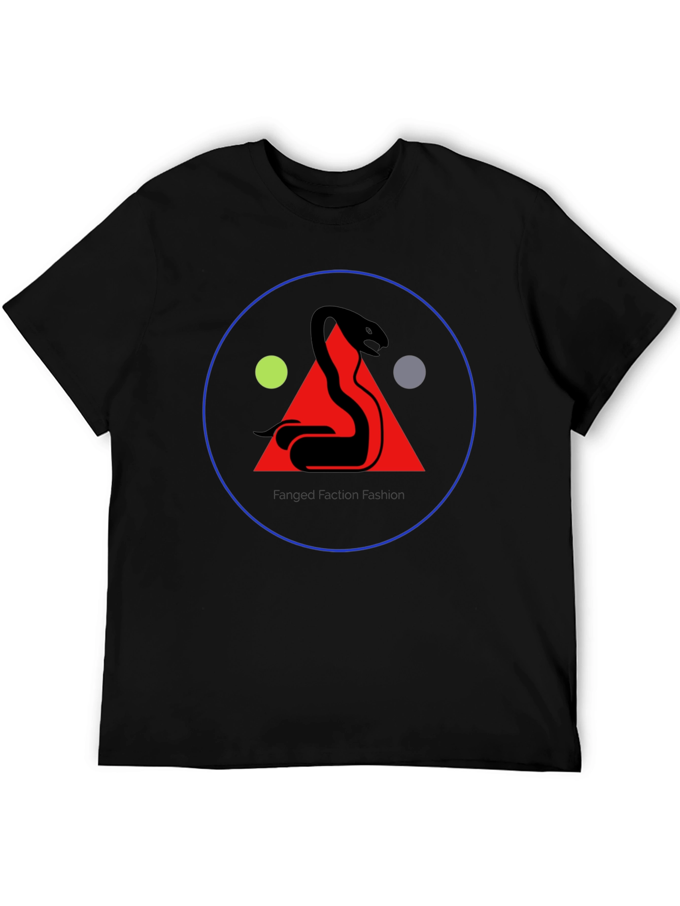 Snake Emblem Black T-Shirt