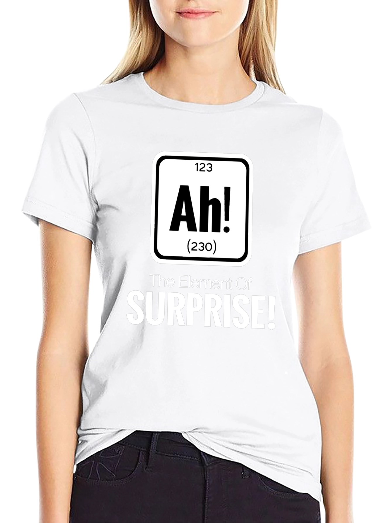 Ah! The Element of Surprise Mens T-Shirt