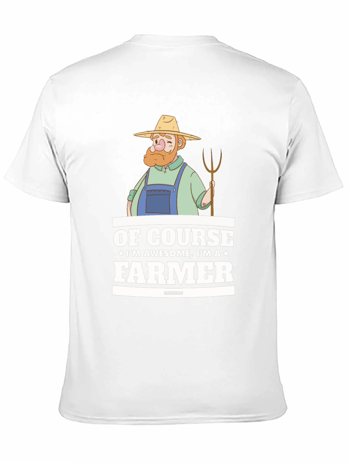 Awesome Farmer Graphic T-Shirt - Of Course Im Awesome
