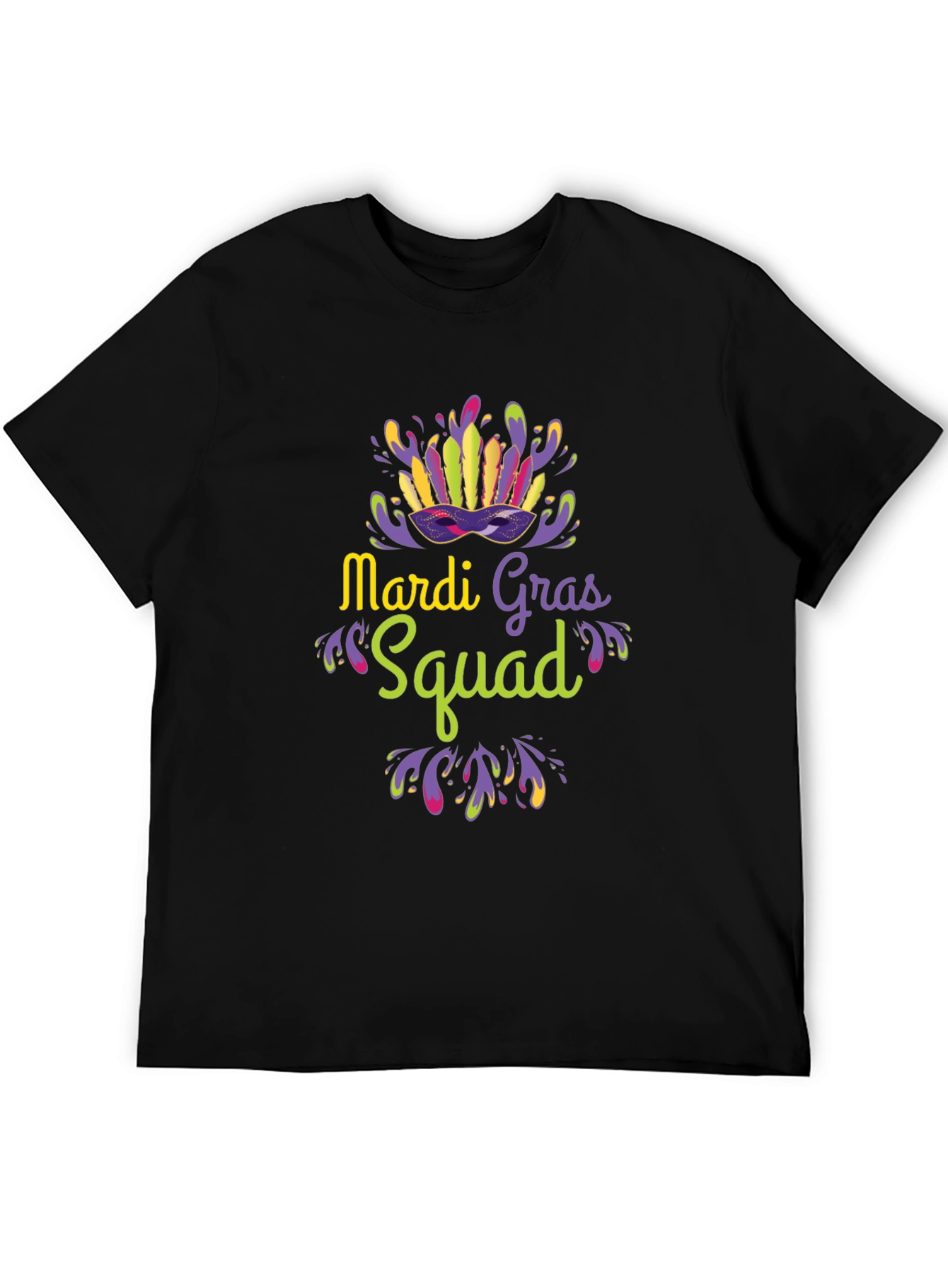 Mardi Gras Squad Tee - Festive Party Shirt