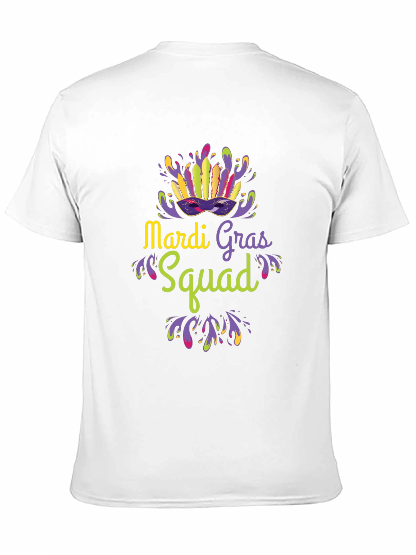 Mardi Gras Squad Tee - Festive Party Shirt