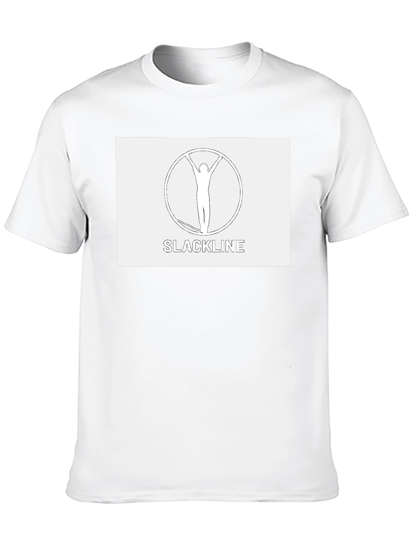Slackline T-Shirt - Black Unique Design