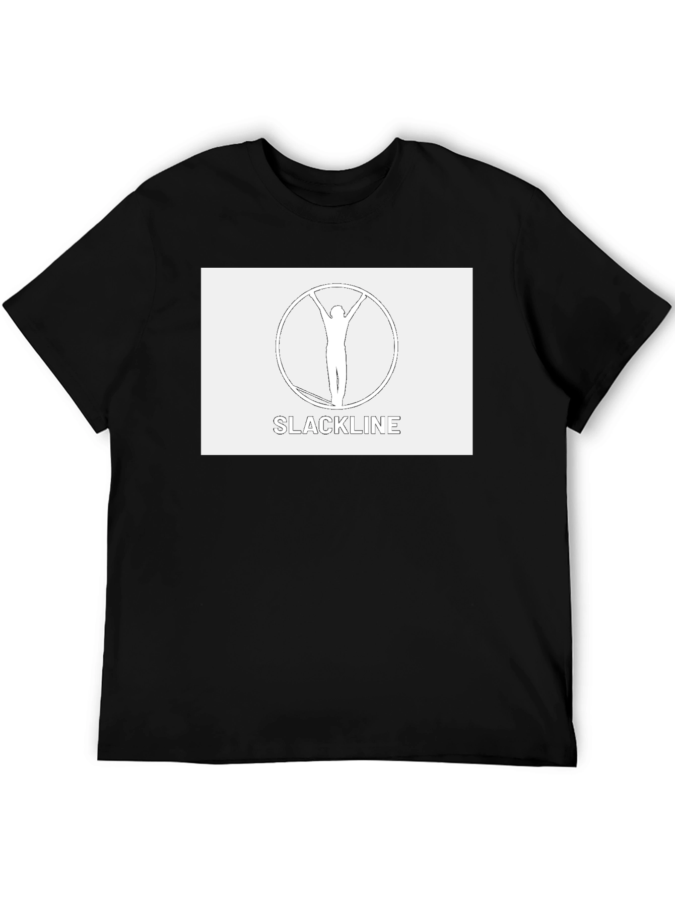Slackline T-Shirt - Black Unique Design