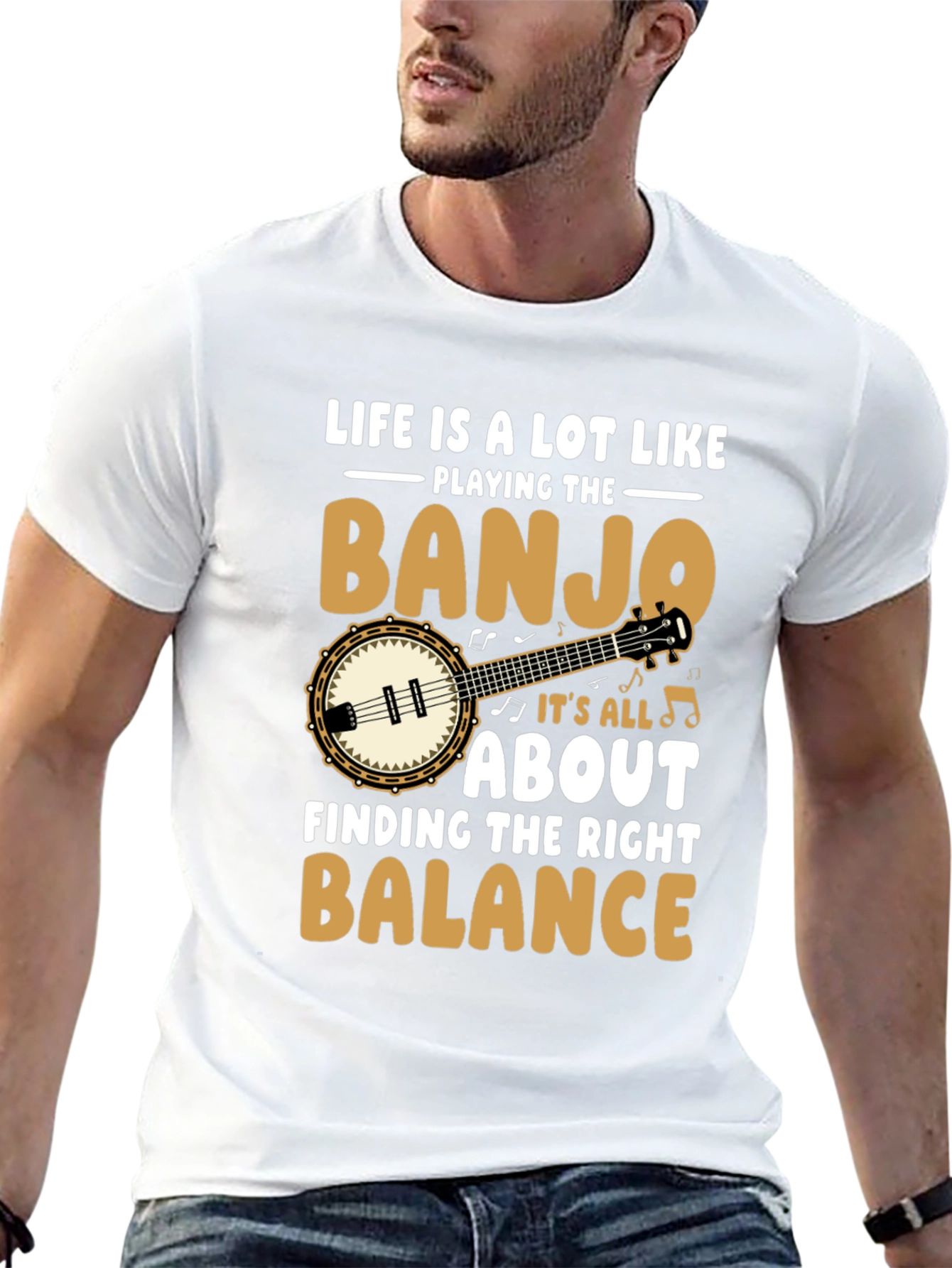 Life is a Lot Like Playing the Banjo T-Shirt