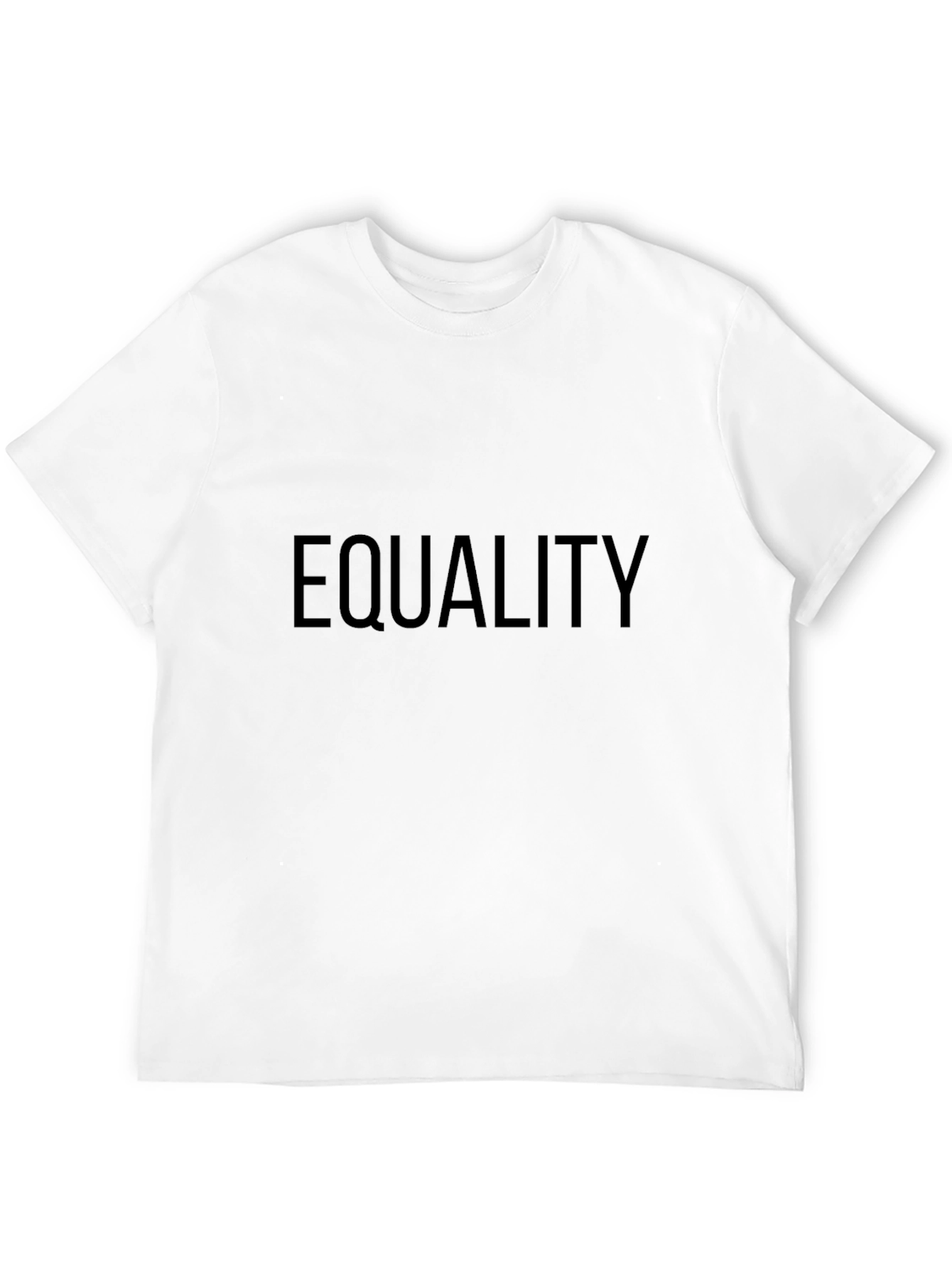Equality Black T-Shirt - Statement Tee