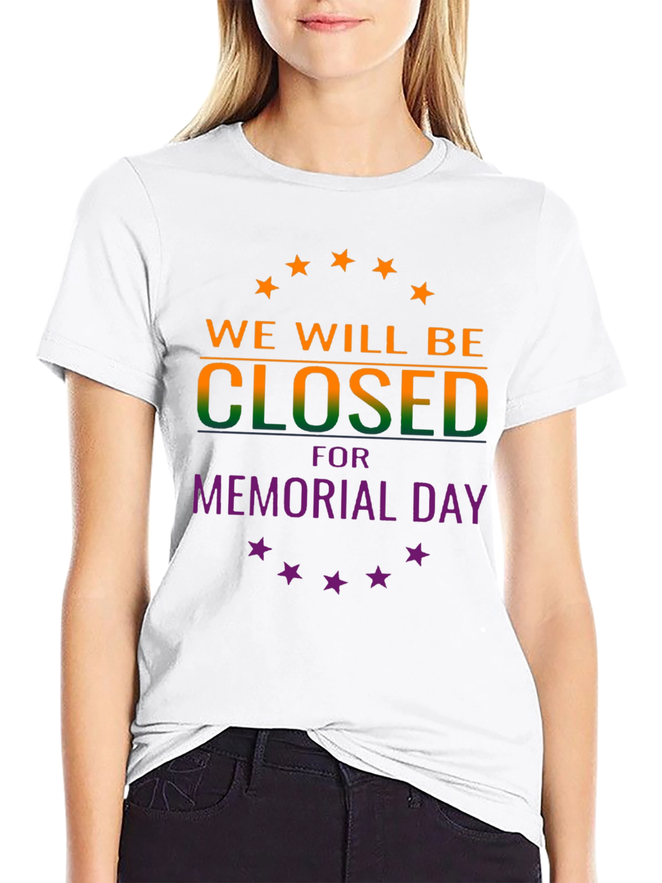 Memorial Day Closed T-Shirt