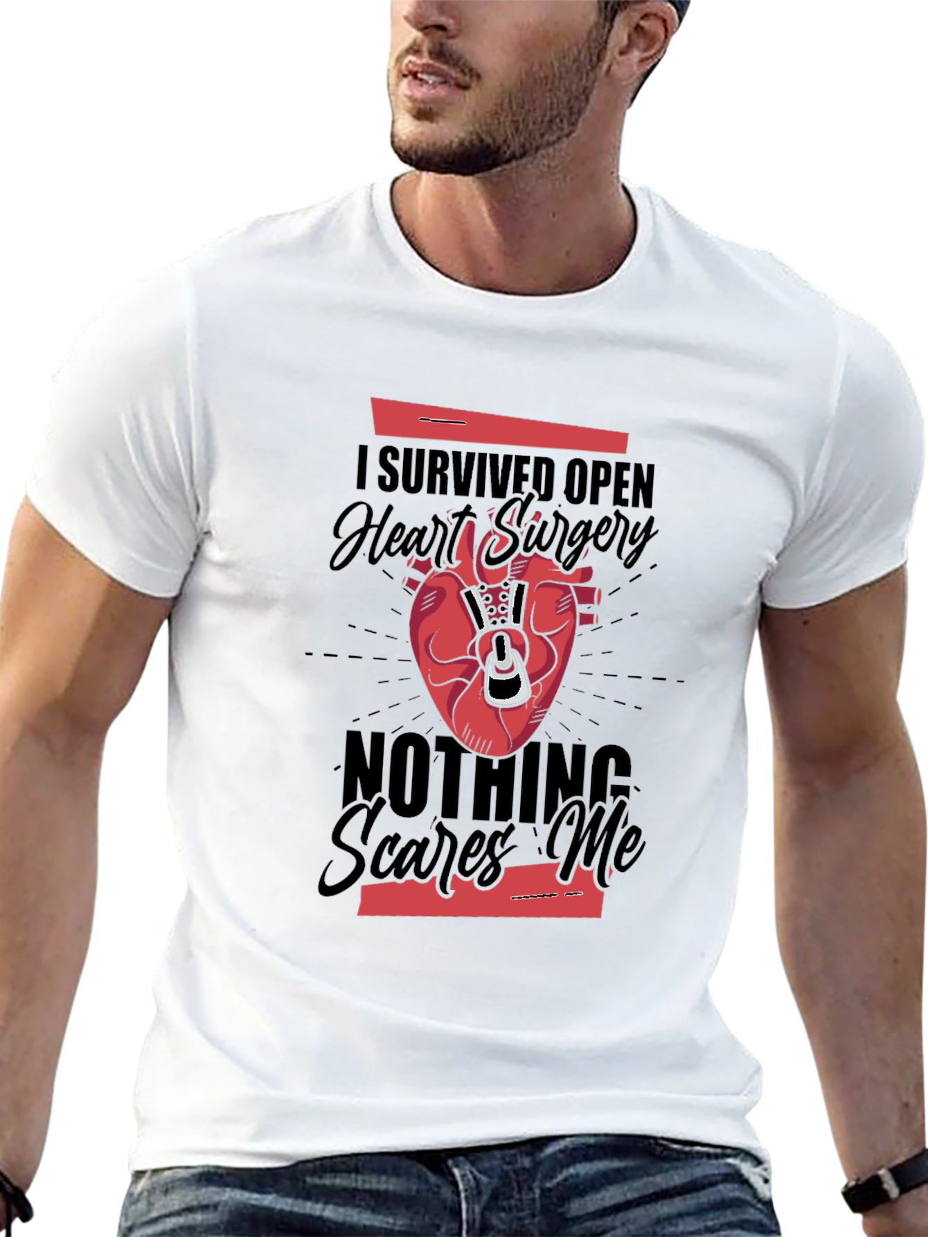 I Survived Open Heart Surgery T-Shirt
