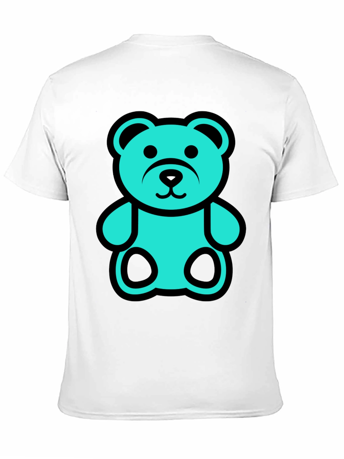 Bear Graphic Tee - Black Unisex T-Shirt