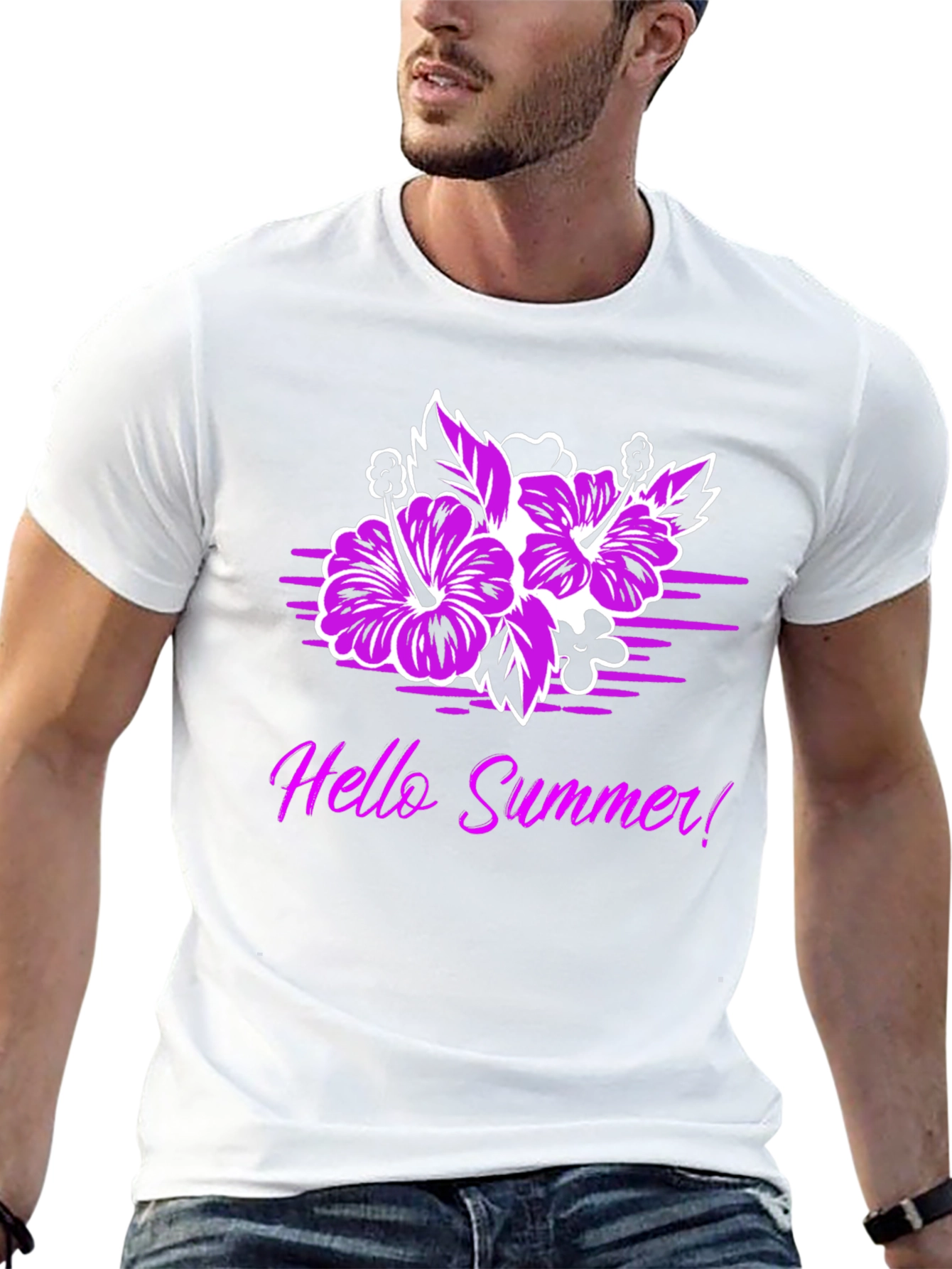 Hello Summer Floral T-Shirt