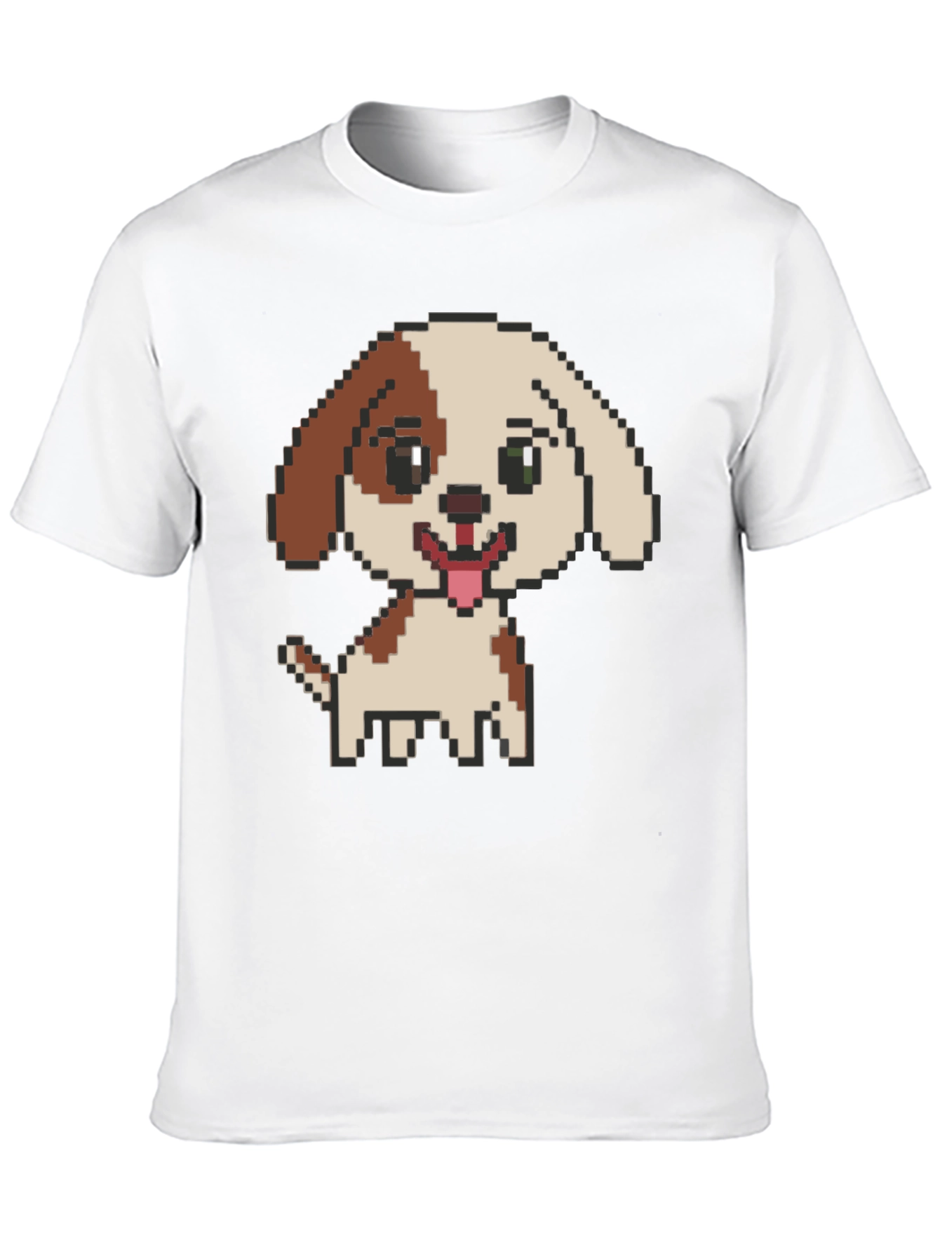 Pixel Art Puppy Graphic Tee