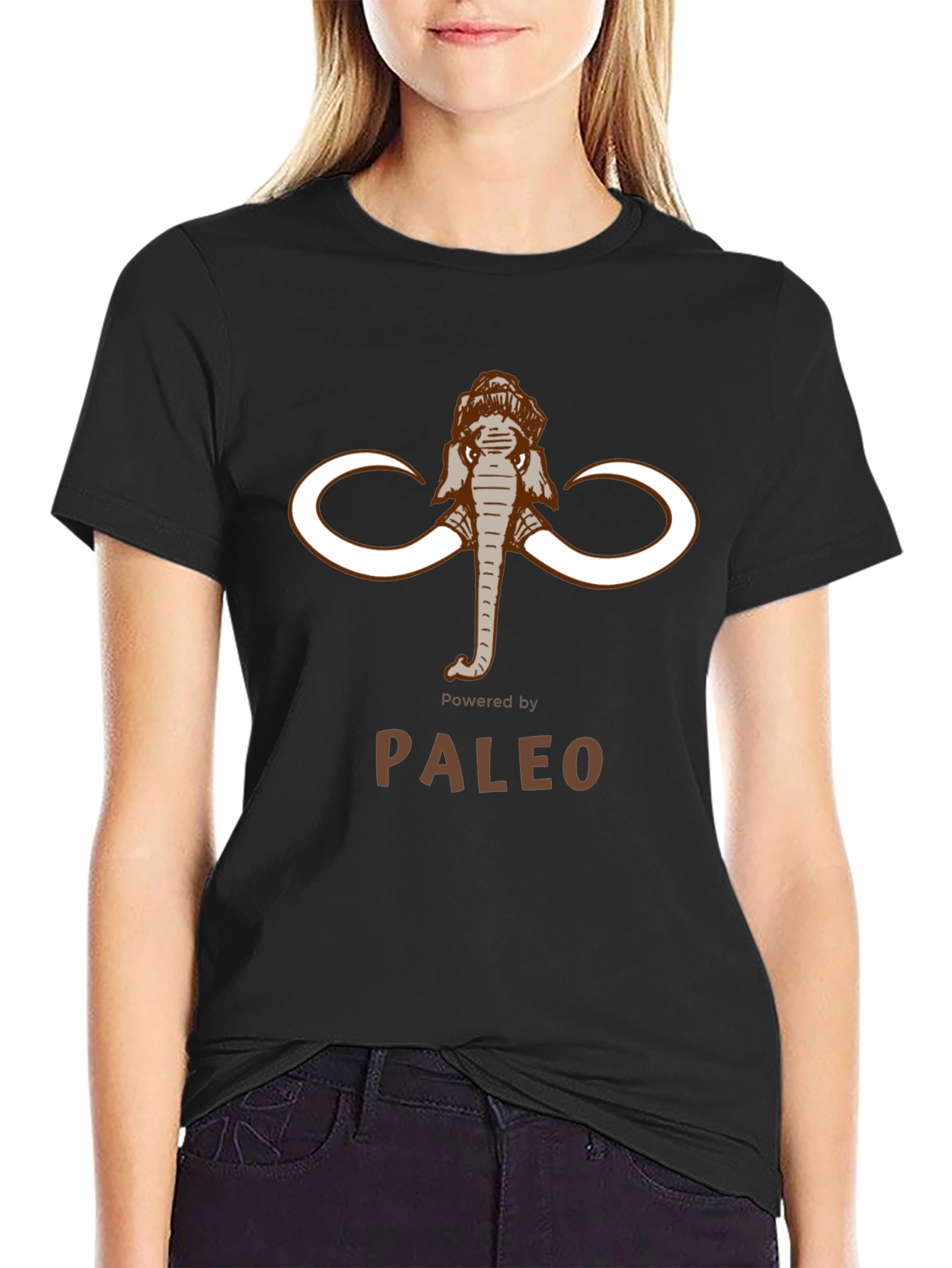 Paleo Powered Mammoth T-Shirt