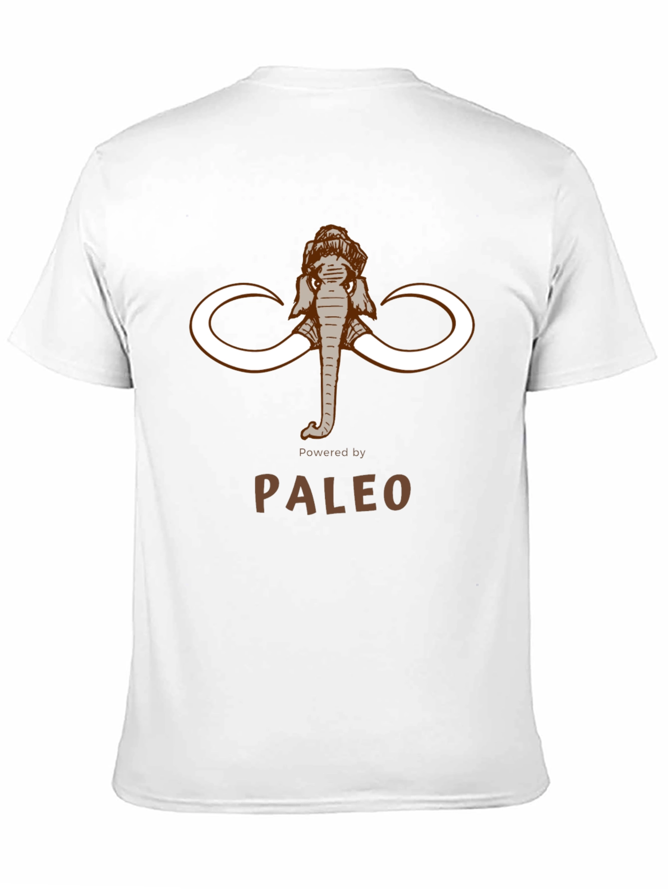 Paleo Powered Mammoth T-Shirt