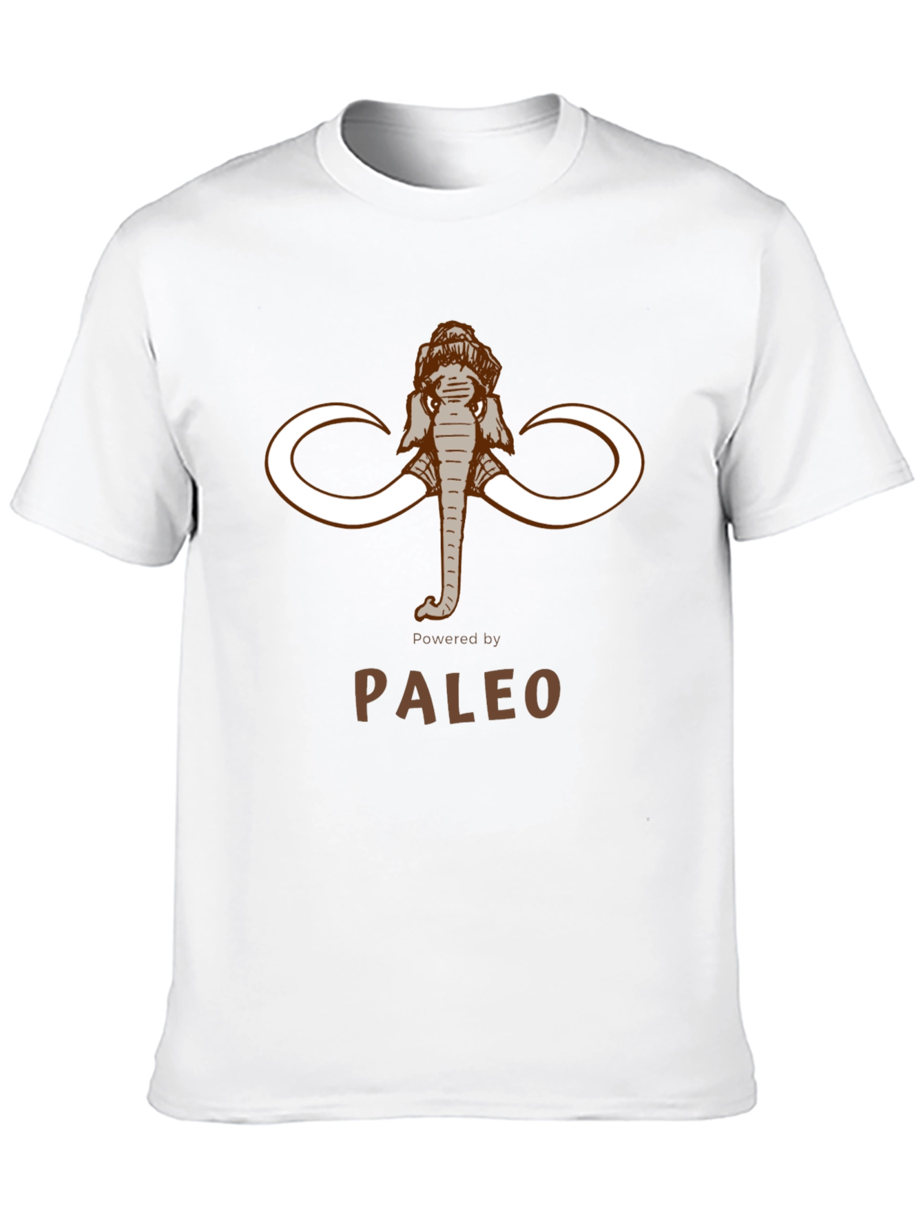 Paleo Powered Mammoth T-Shirt