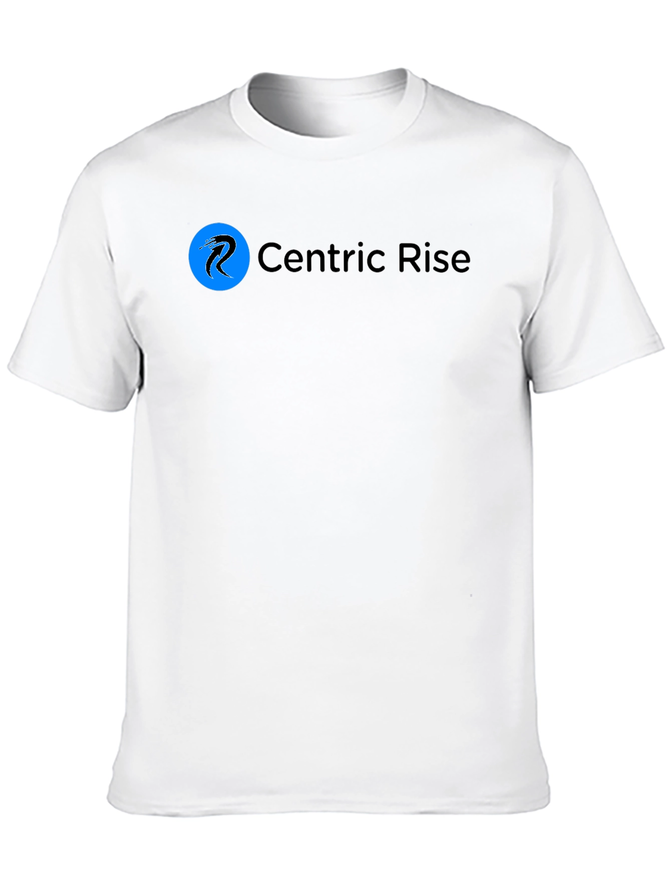 Centric Rise Black T-Shirt - Modern Casual Wear