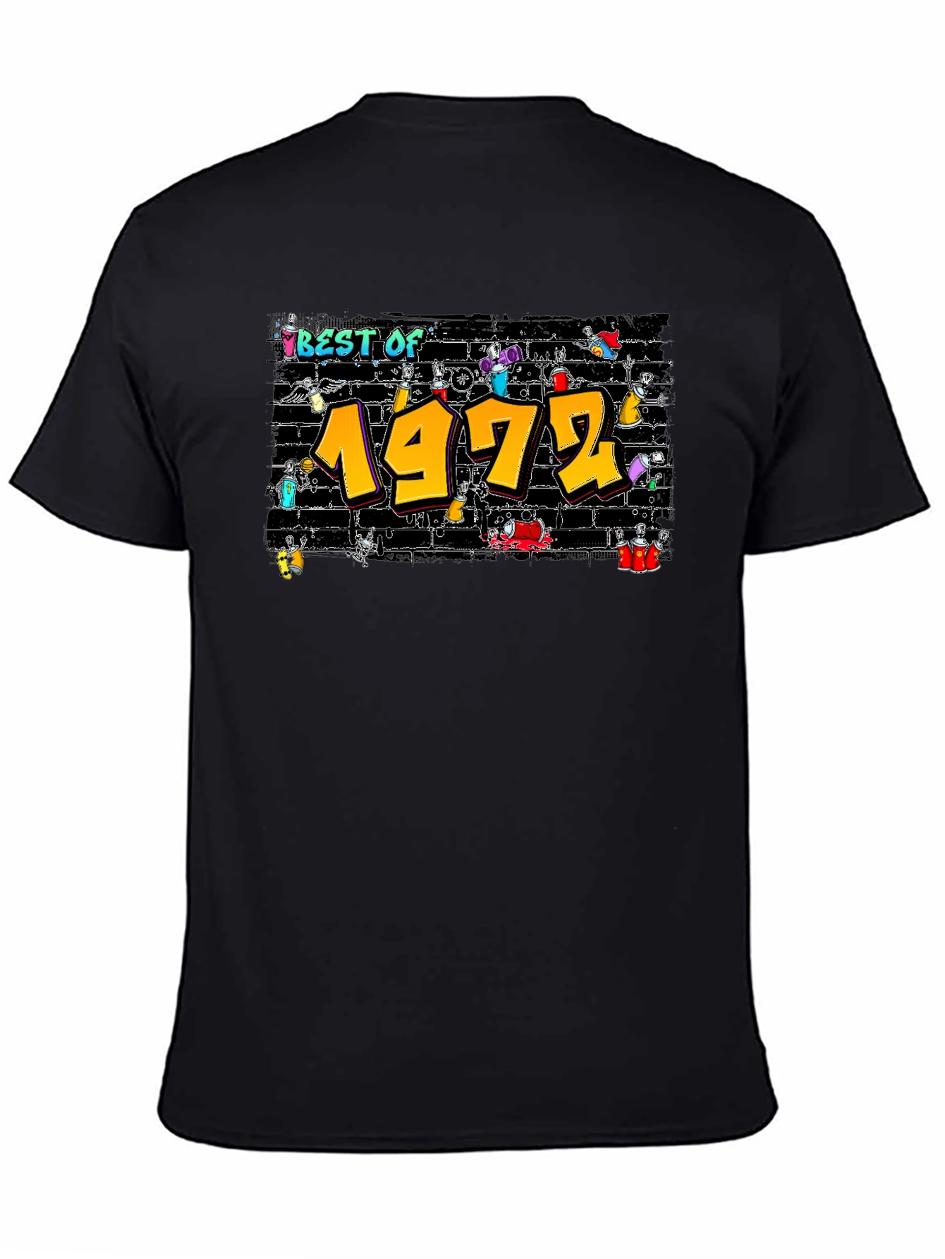 Best of 1972 Graffiti Style T-Shirt