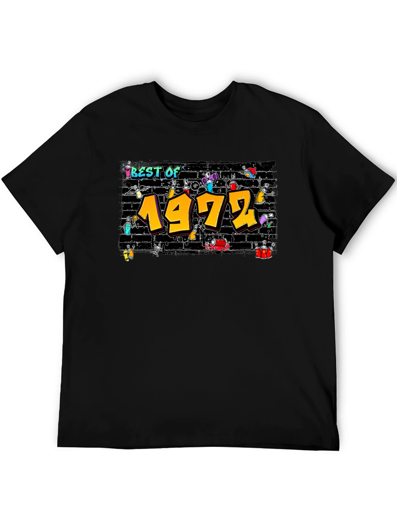Best of 1972 Graffiti Style T-Shirt