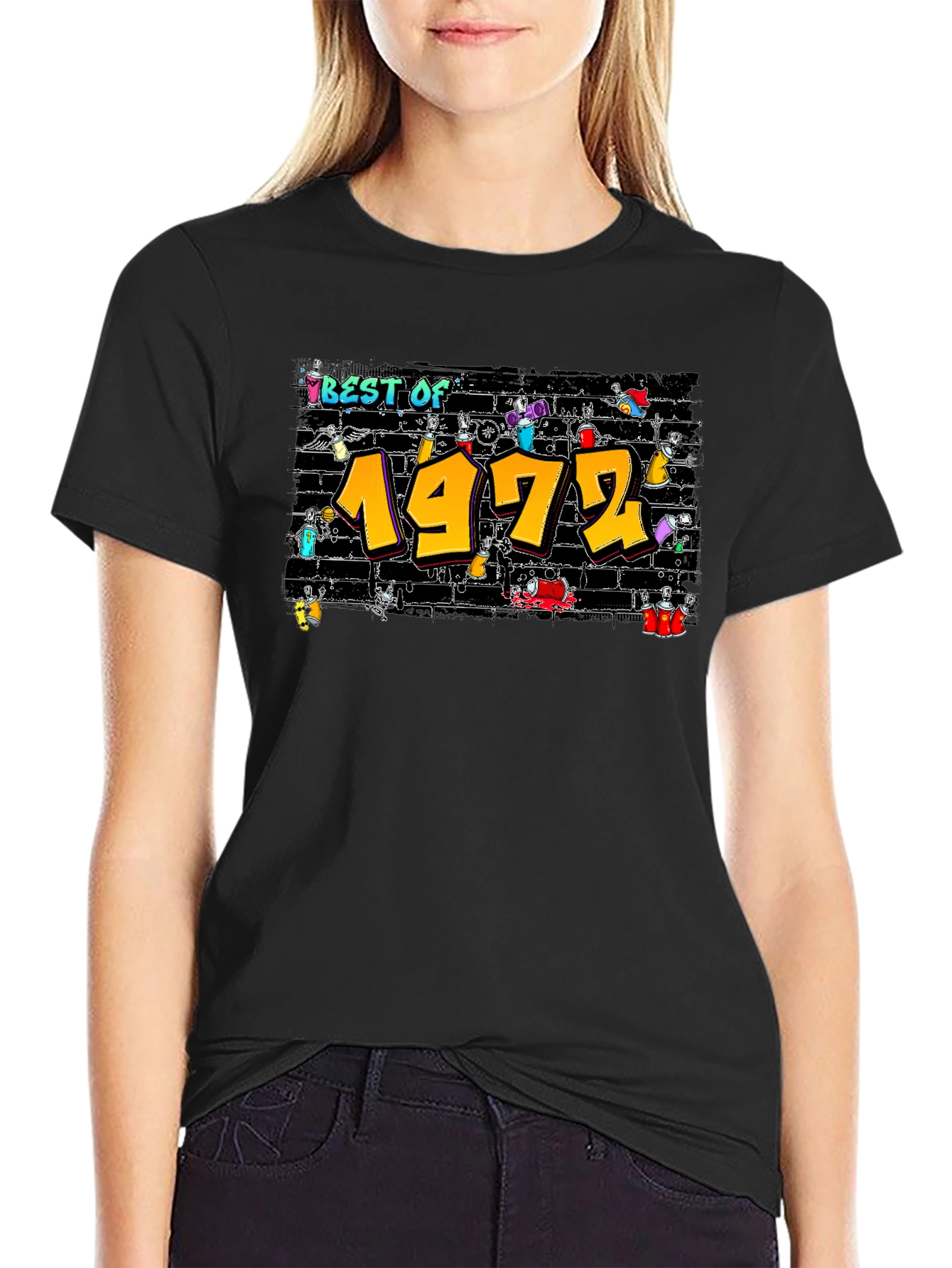 Best of 1972 Graffiti Style T-Shirt