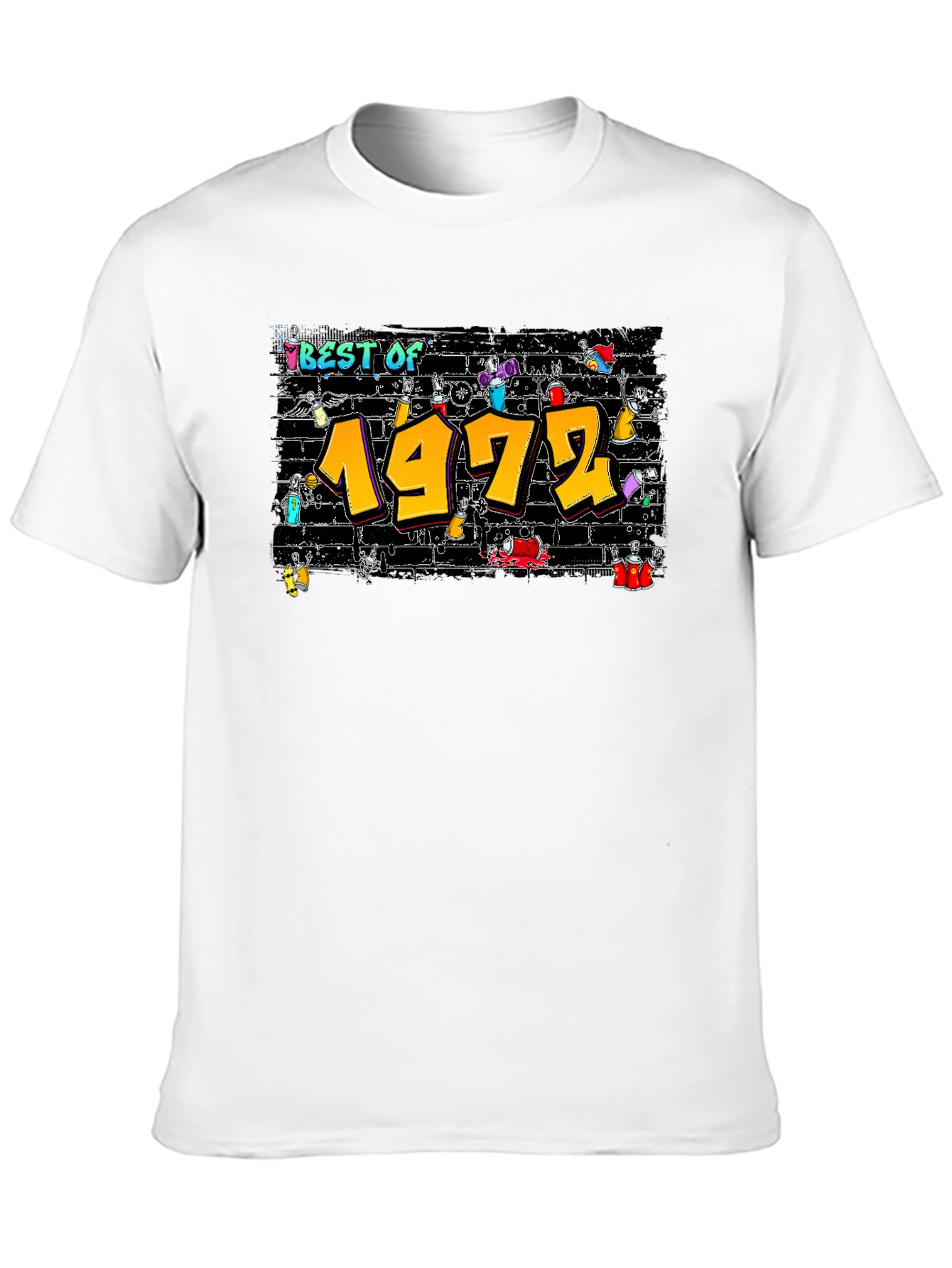 Best of 1972 Graffiti Style T-Shirt