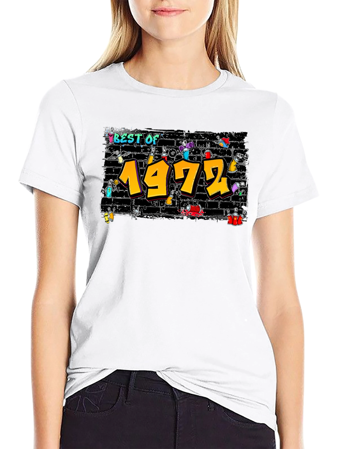 Best of 1972 Graffiti Style T-Shirt