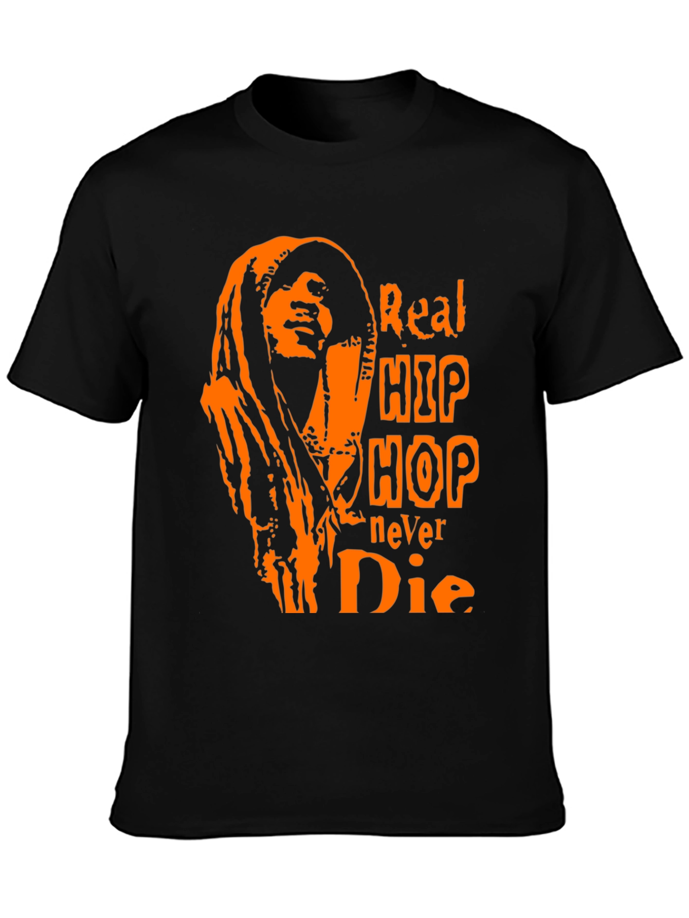 Real Hip Hop Never Die Graphic Tee