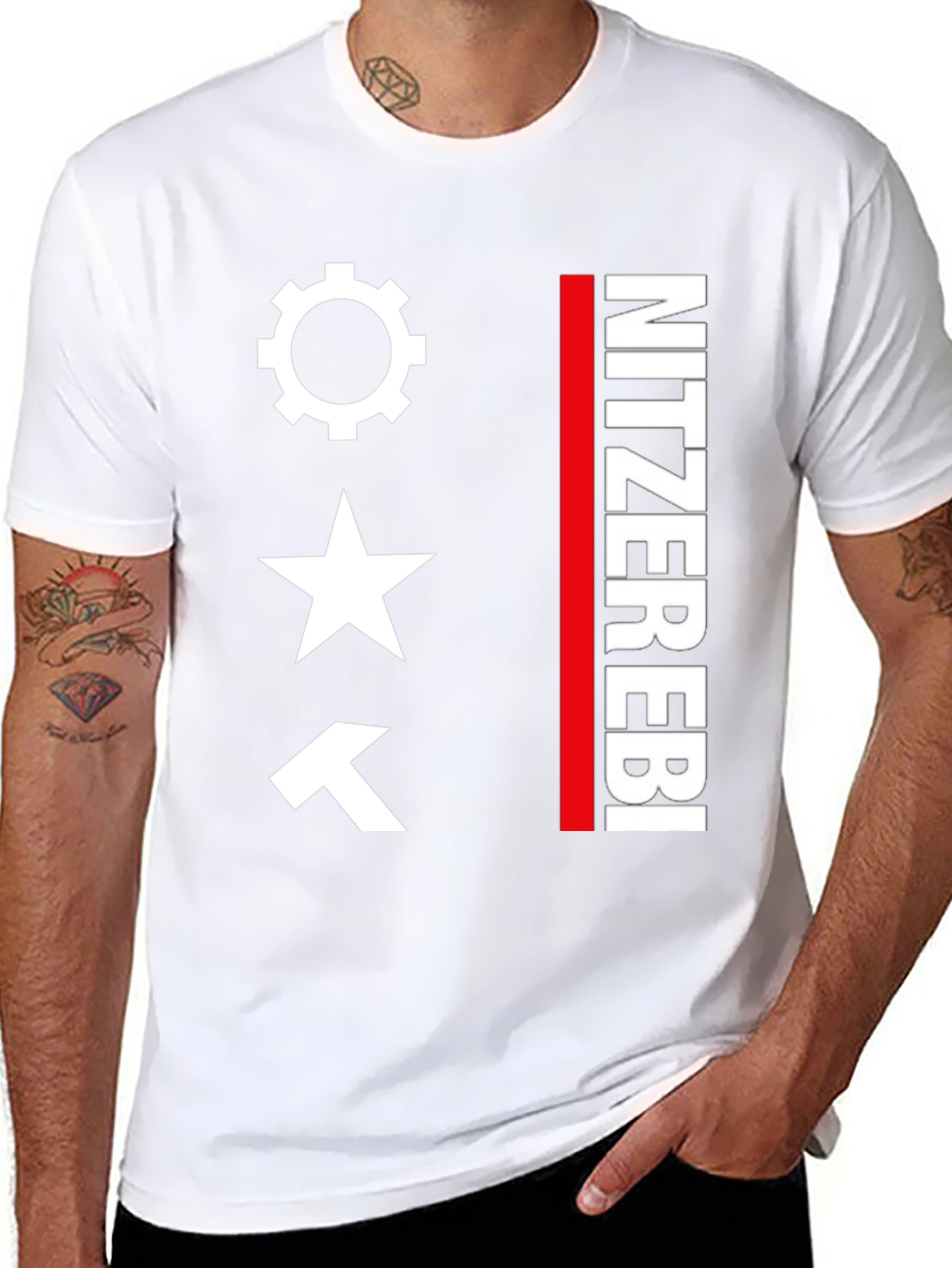 Nitzer Ebb Inspired Graphic T-Shirt