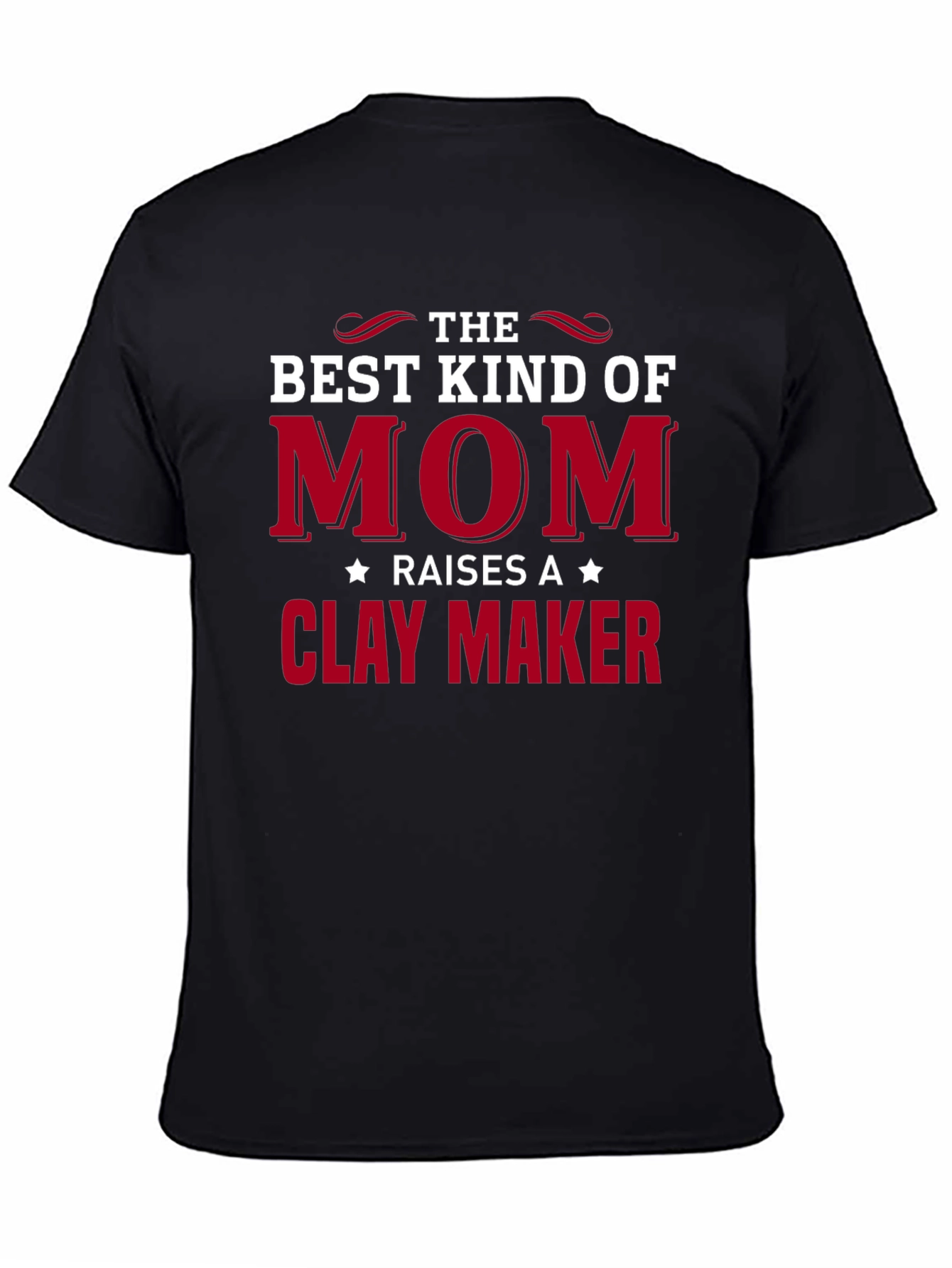 Best Kind of Mom T-Shirt - Clay Maker Design