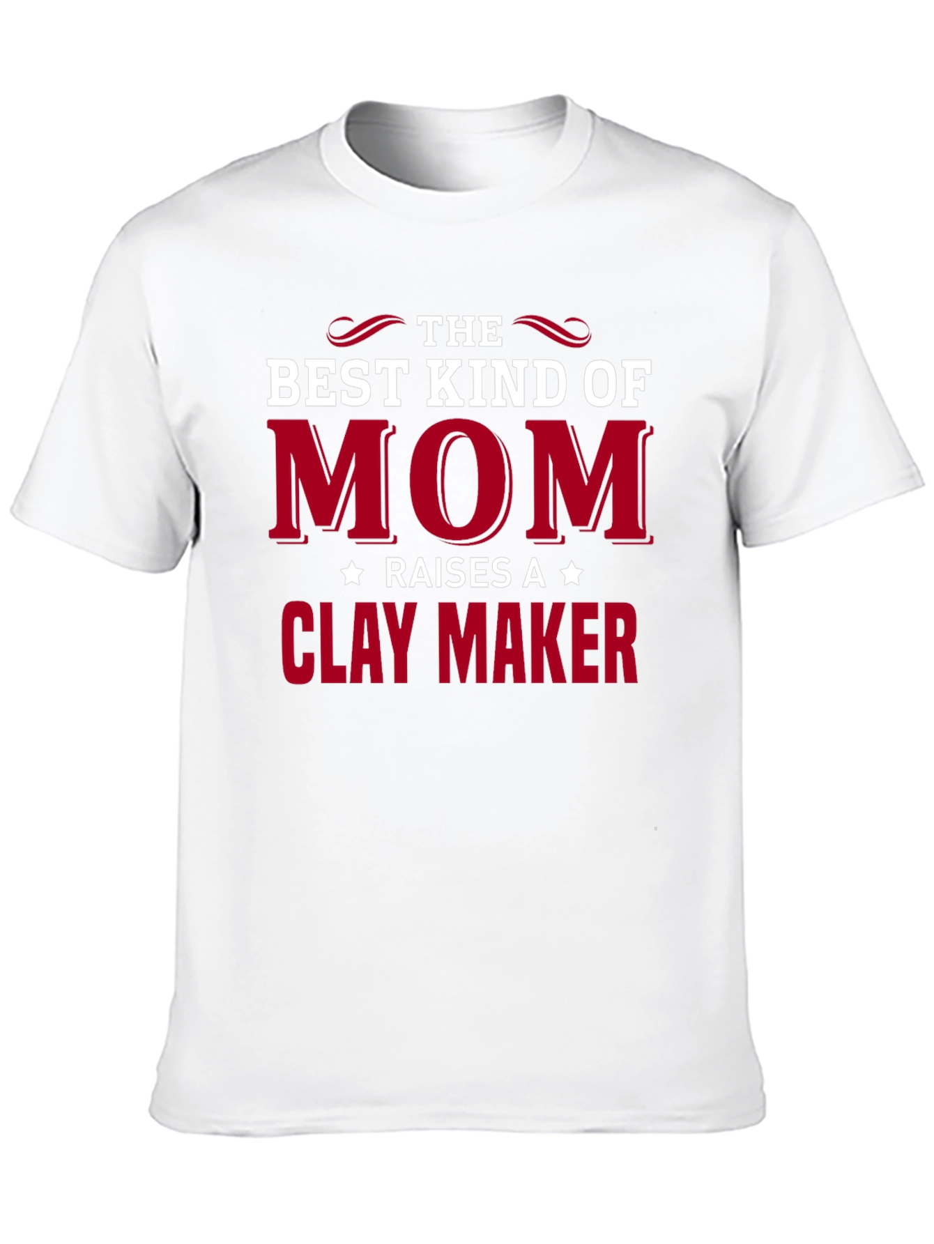 Best Kind of Mom T-Shirt - Clay Maker Design