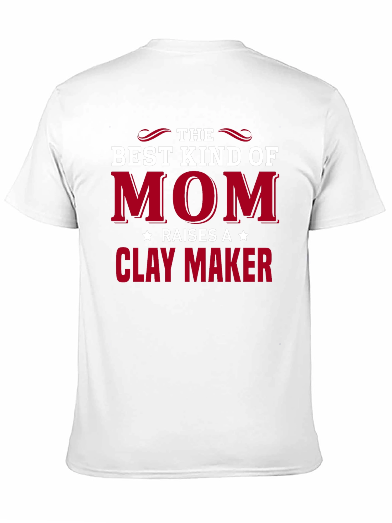 Best Kind of Mom T-Shirt - Clay Maker Design