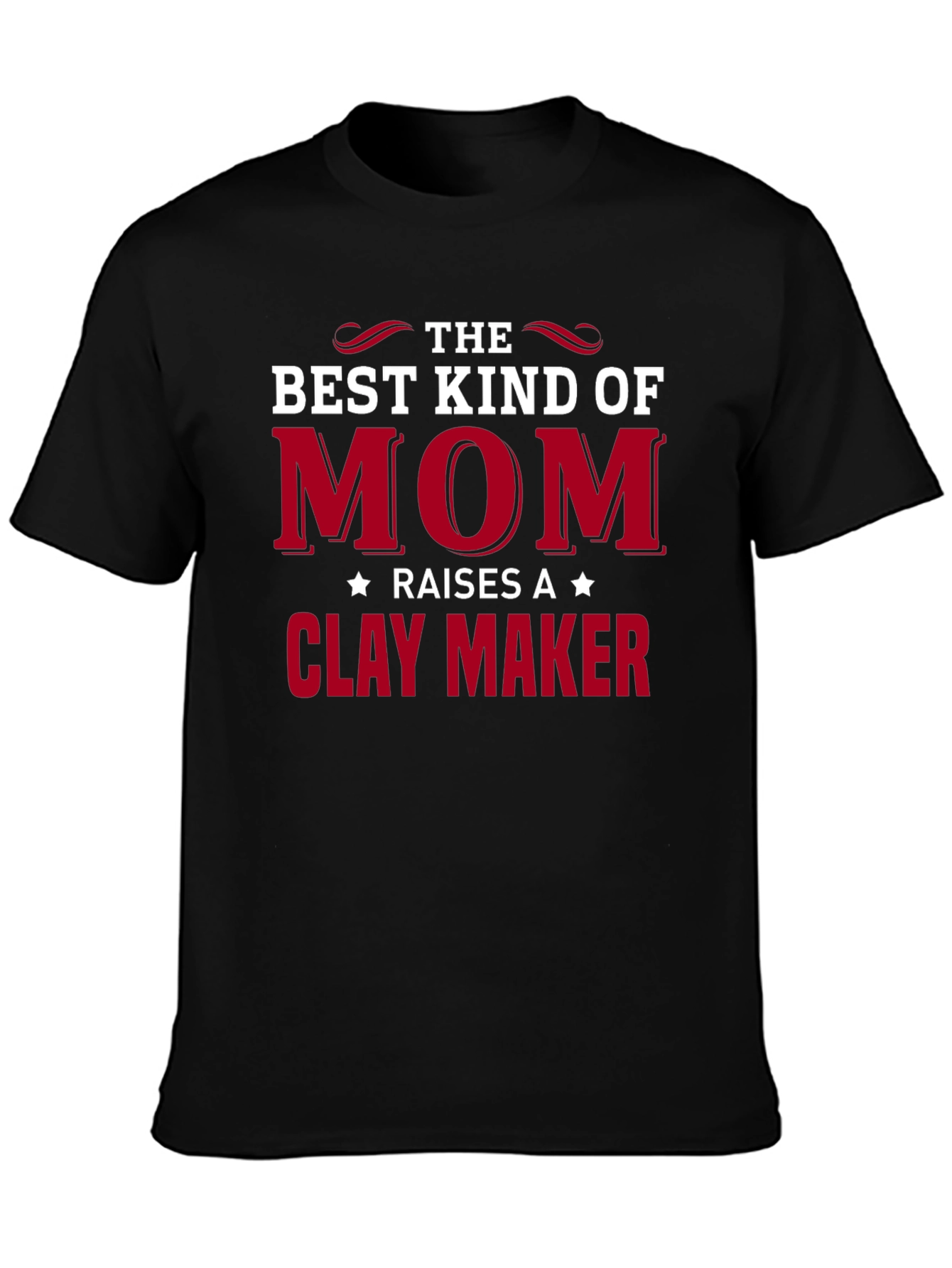 Best Kind of Mom T-Shirt - Clay Maker Design