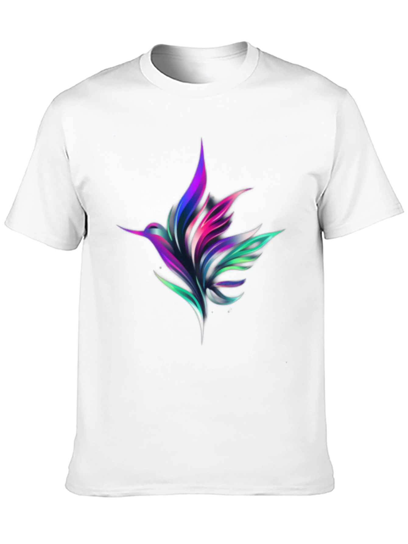 Hummingbird Graphic Black Tee