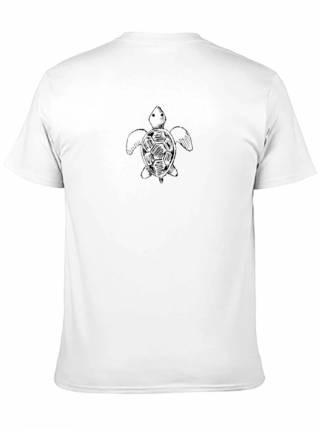 Sea Turtle Graphic Black T-Shirt