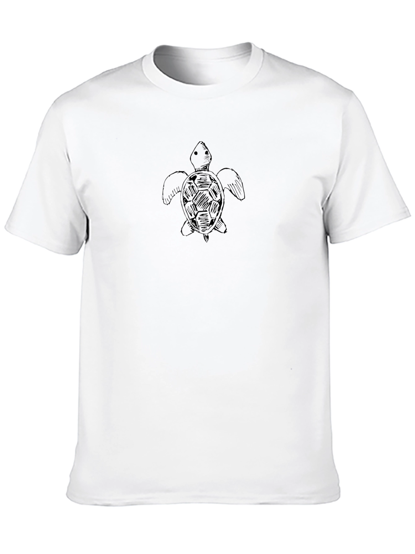Sea Turtle Graphic Black T-Shirt