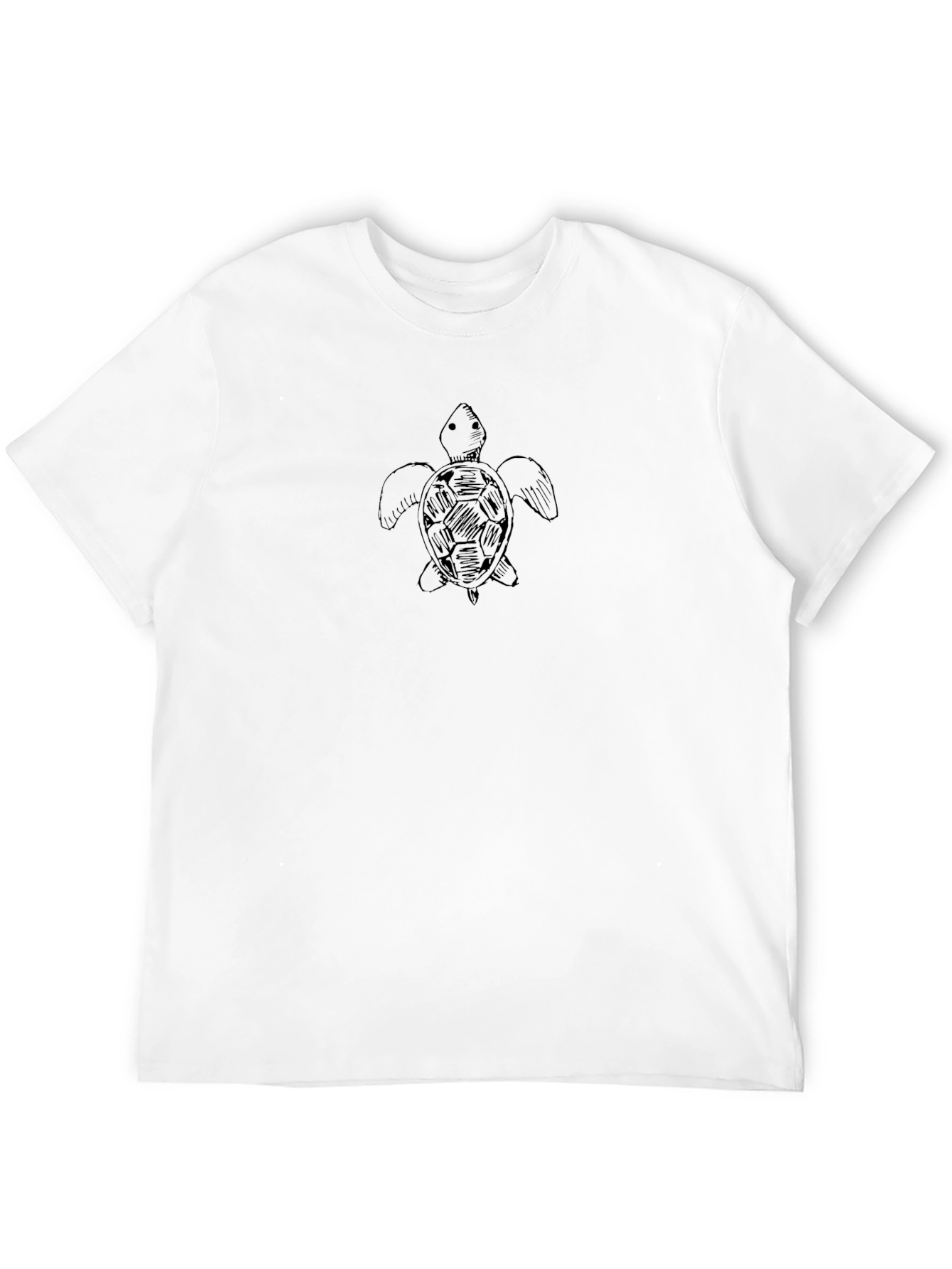 Sea Turtle Graphic Black T-Shirt