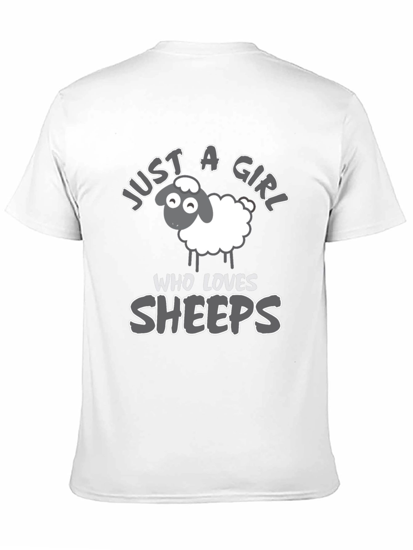 Just A Girl Who Loves Sheep T-Shirt