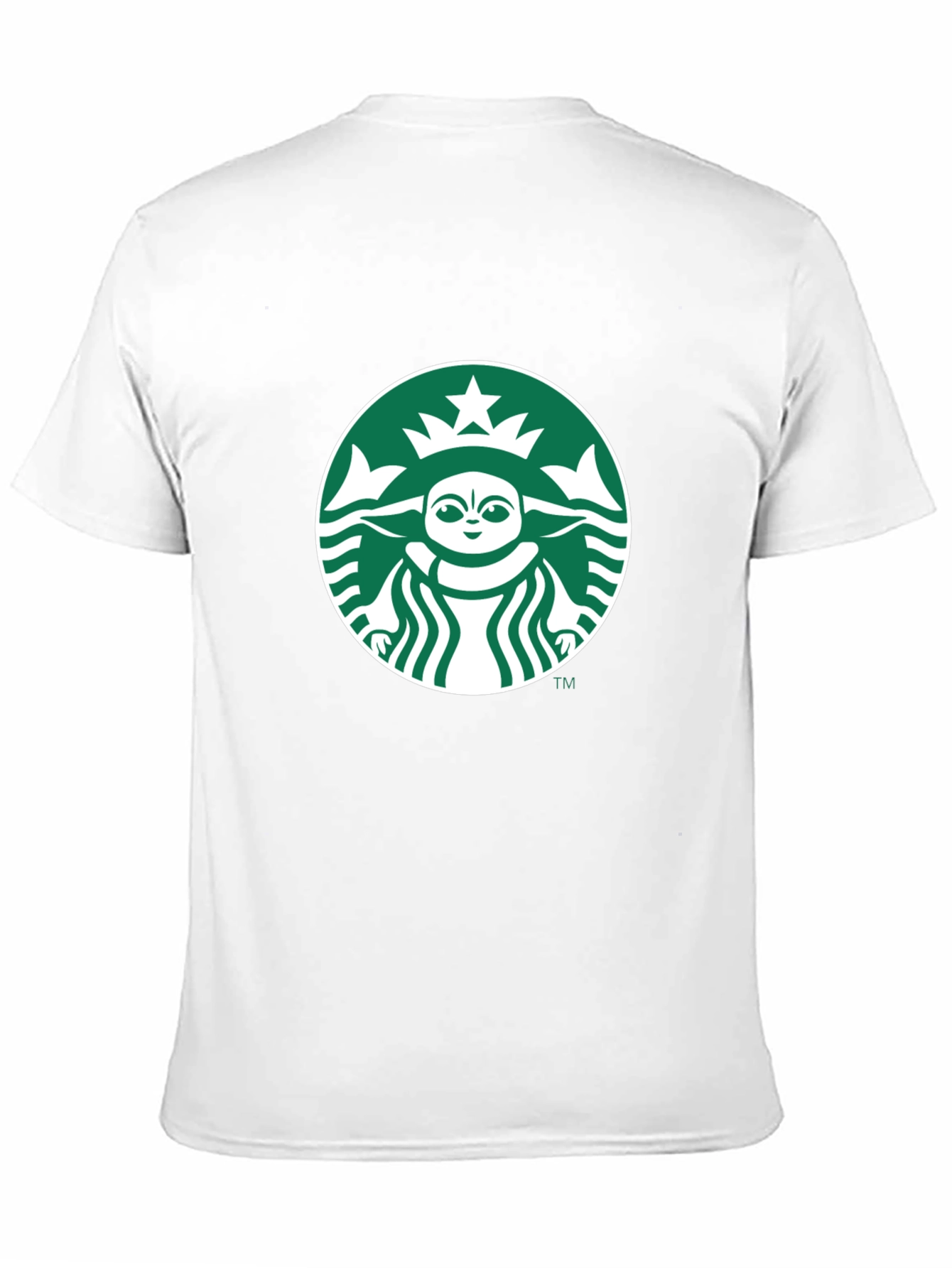 Baby Yoda Starbucks Black T-Shirt