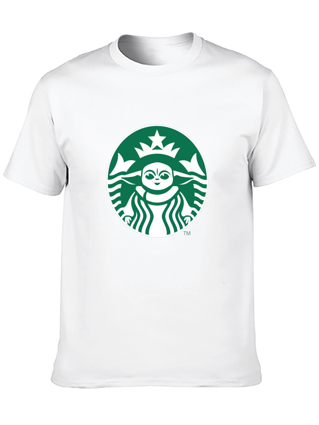 Baby Yoda Starbucks Black T-Shirt