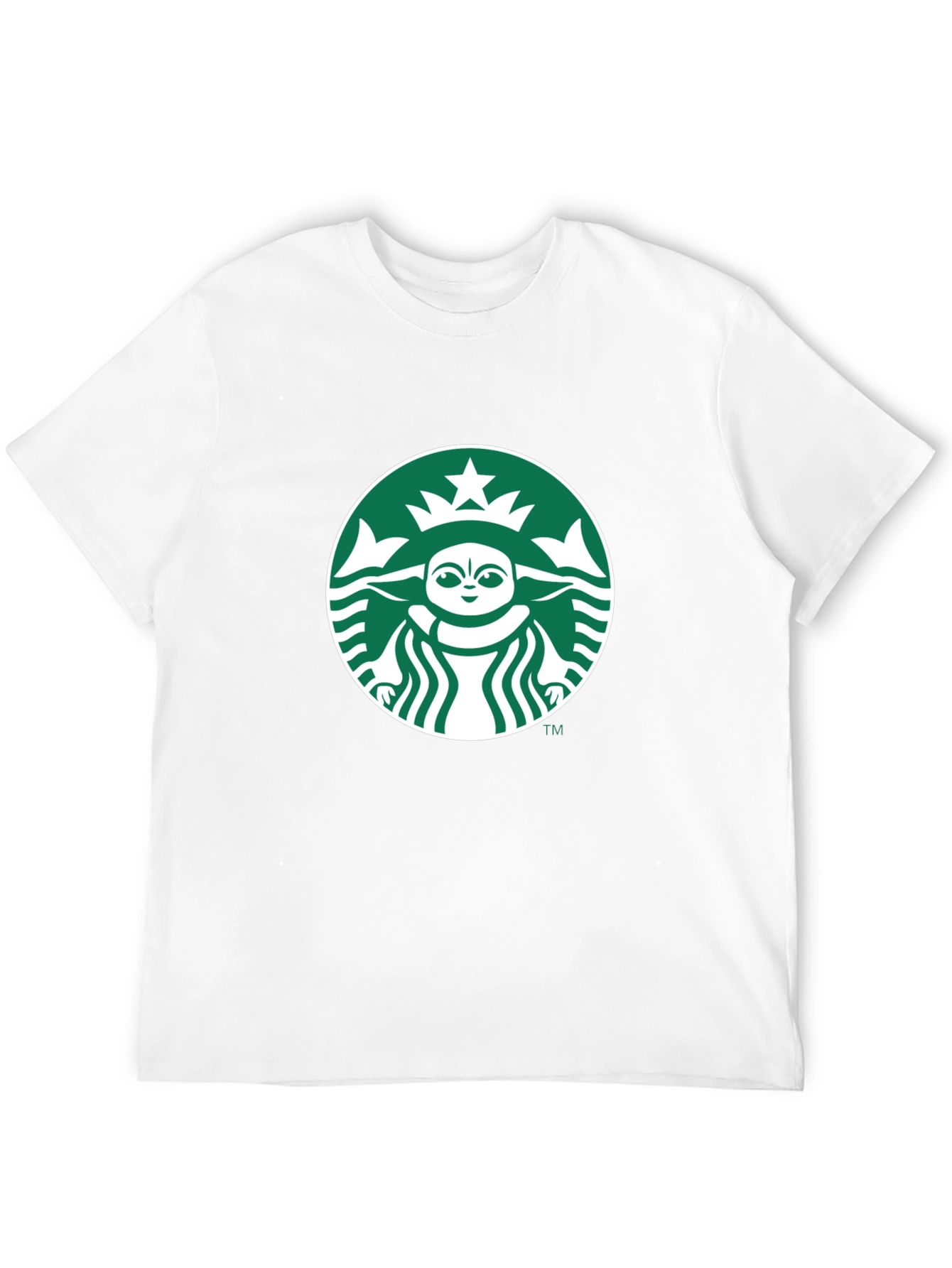 Baby Yoda Starbucks Black T-Shirt