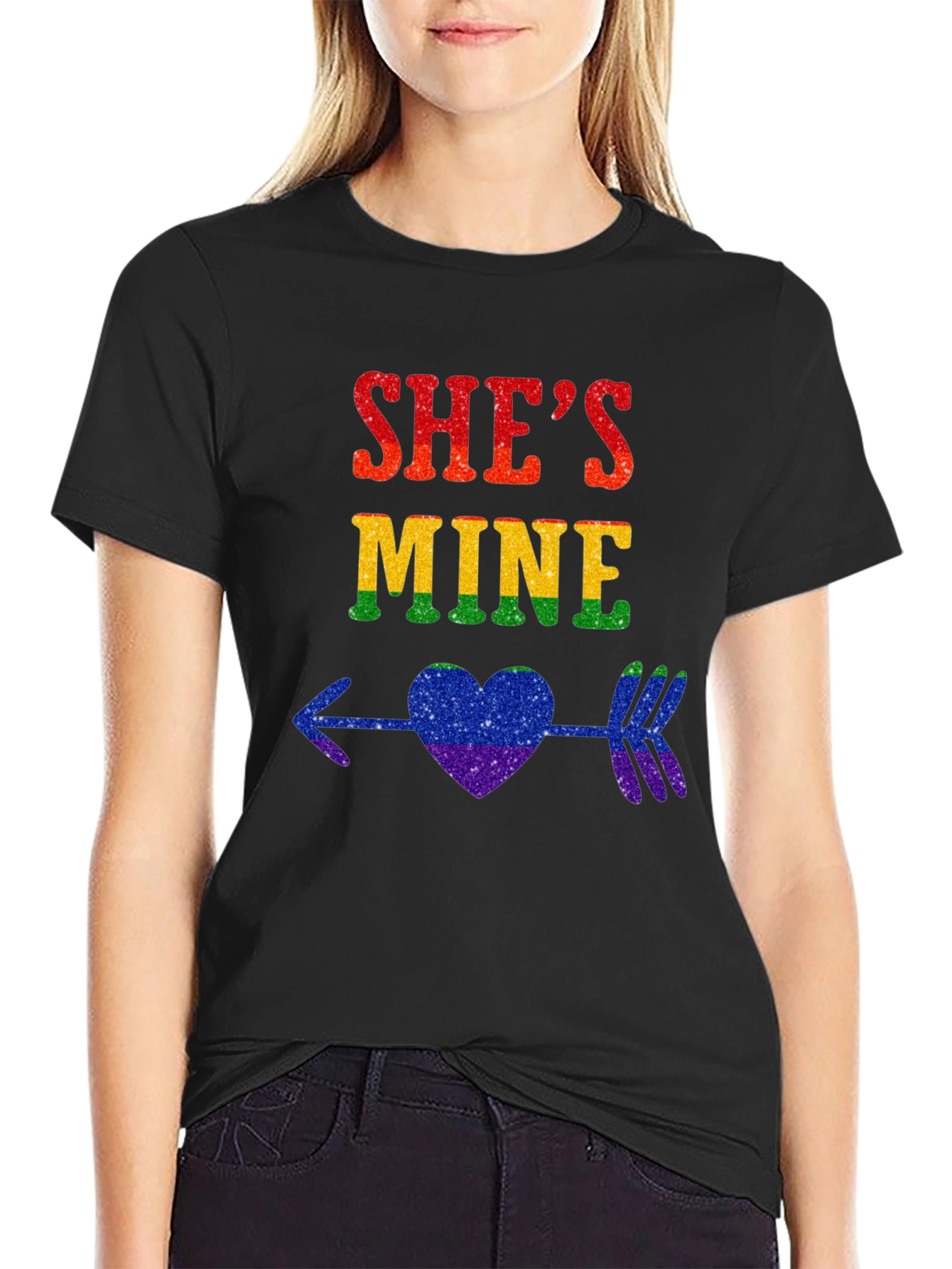 Shes Mine Pride Graphic Tee