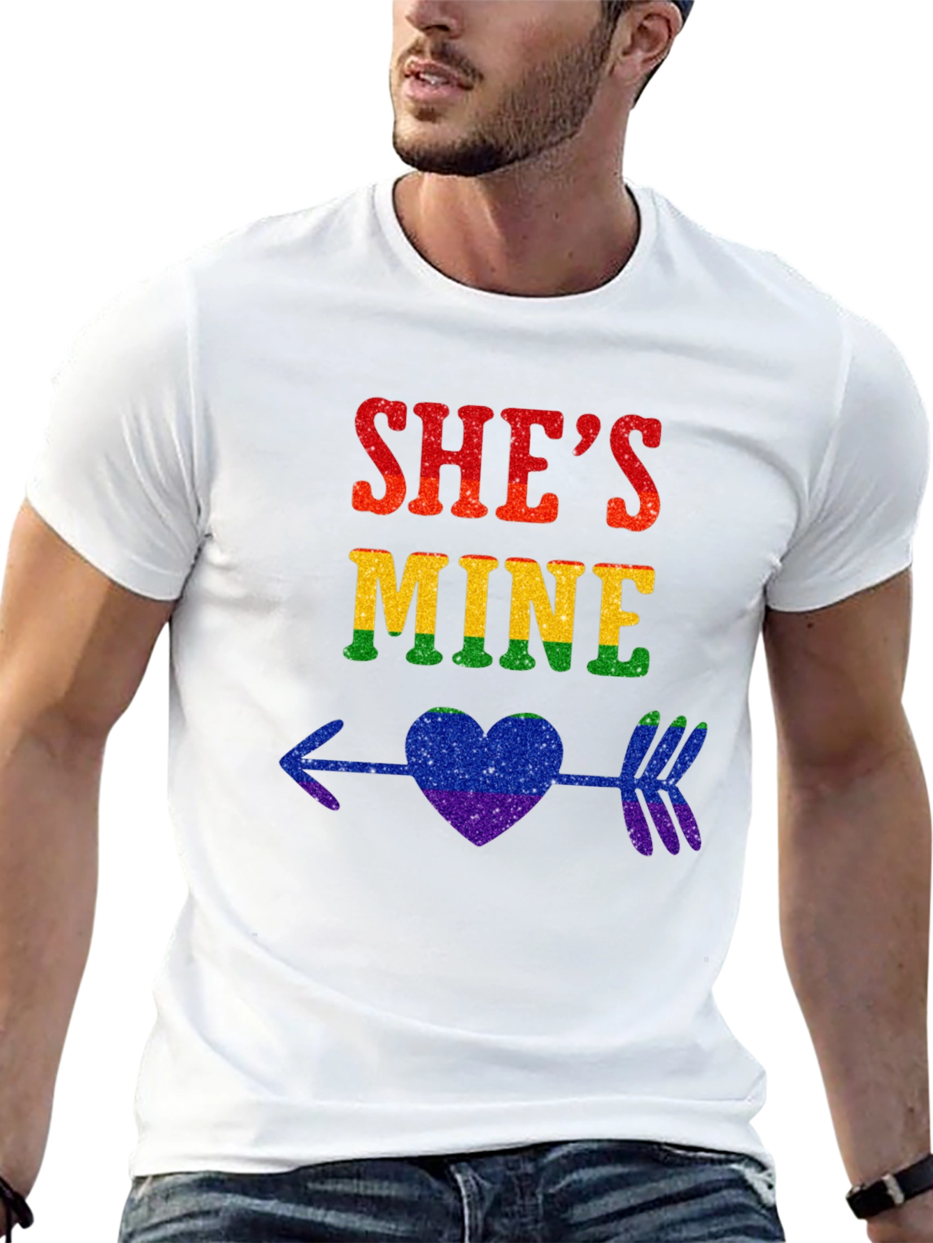 Shes Mine Pride Graphic Tee