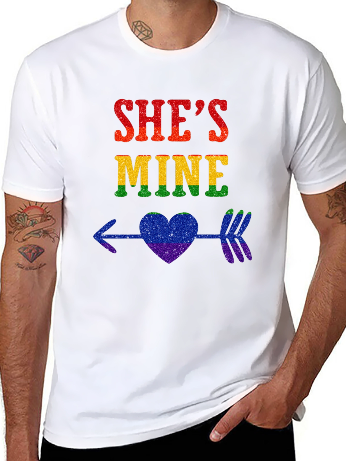 Shes Mine Pride Graphic Tee